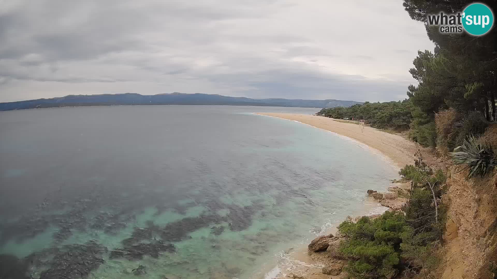 Webcam Bol Zlatni Rat – Live View from Brač Island