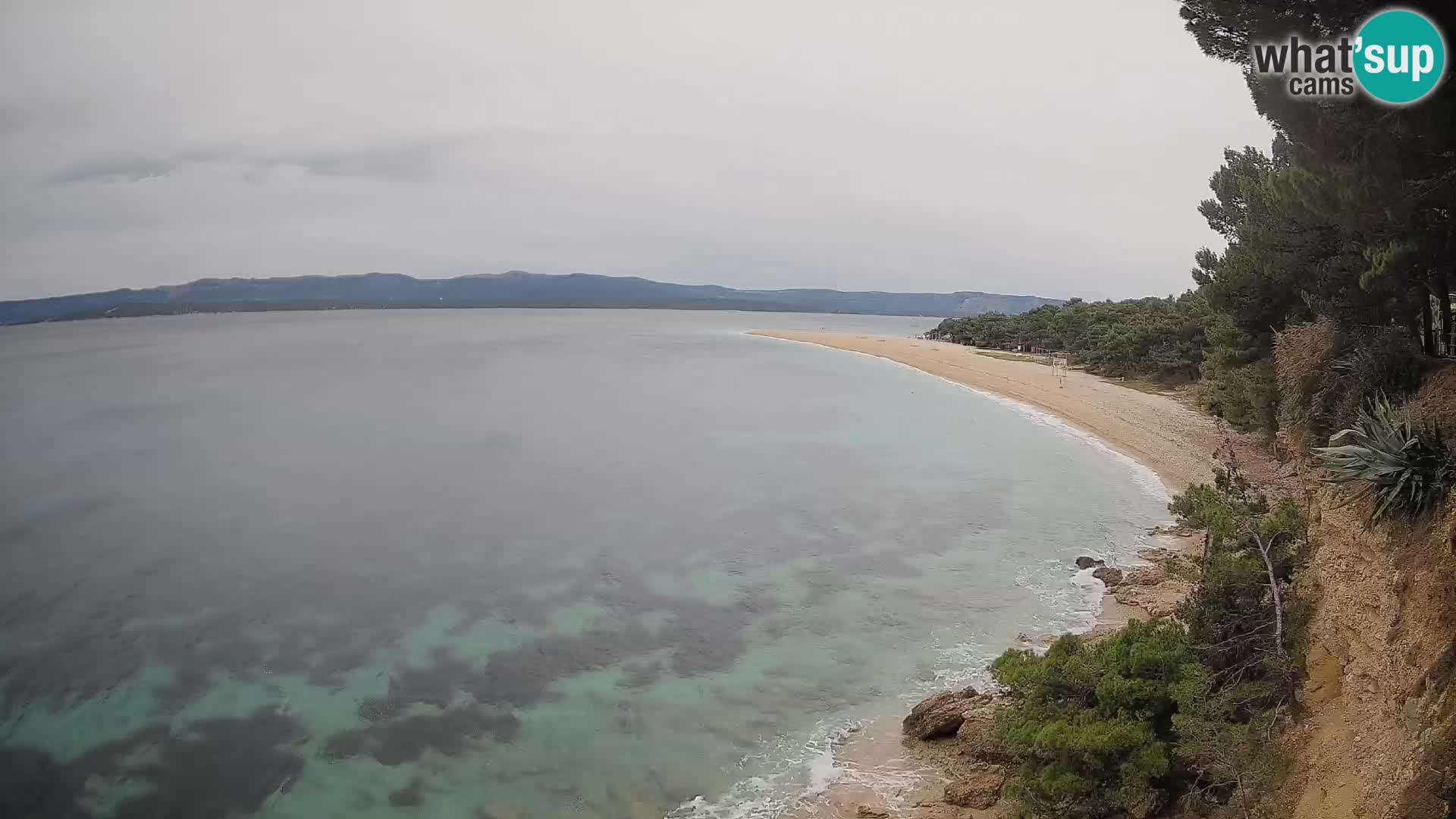 Webcam Bol Zlatni Rat – Live View from Brač Island