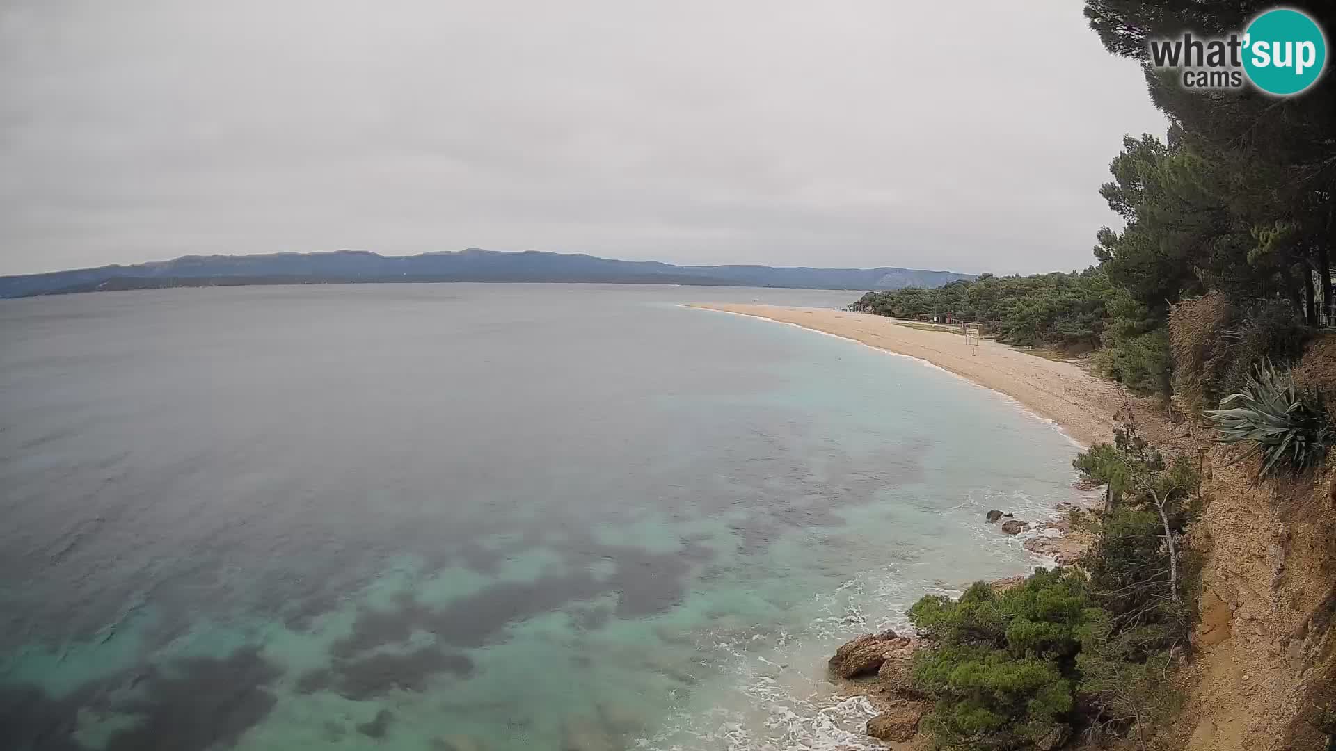 Webcam Bol Zlatni Rat – Vue en direct depuis l’île de Brač
