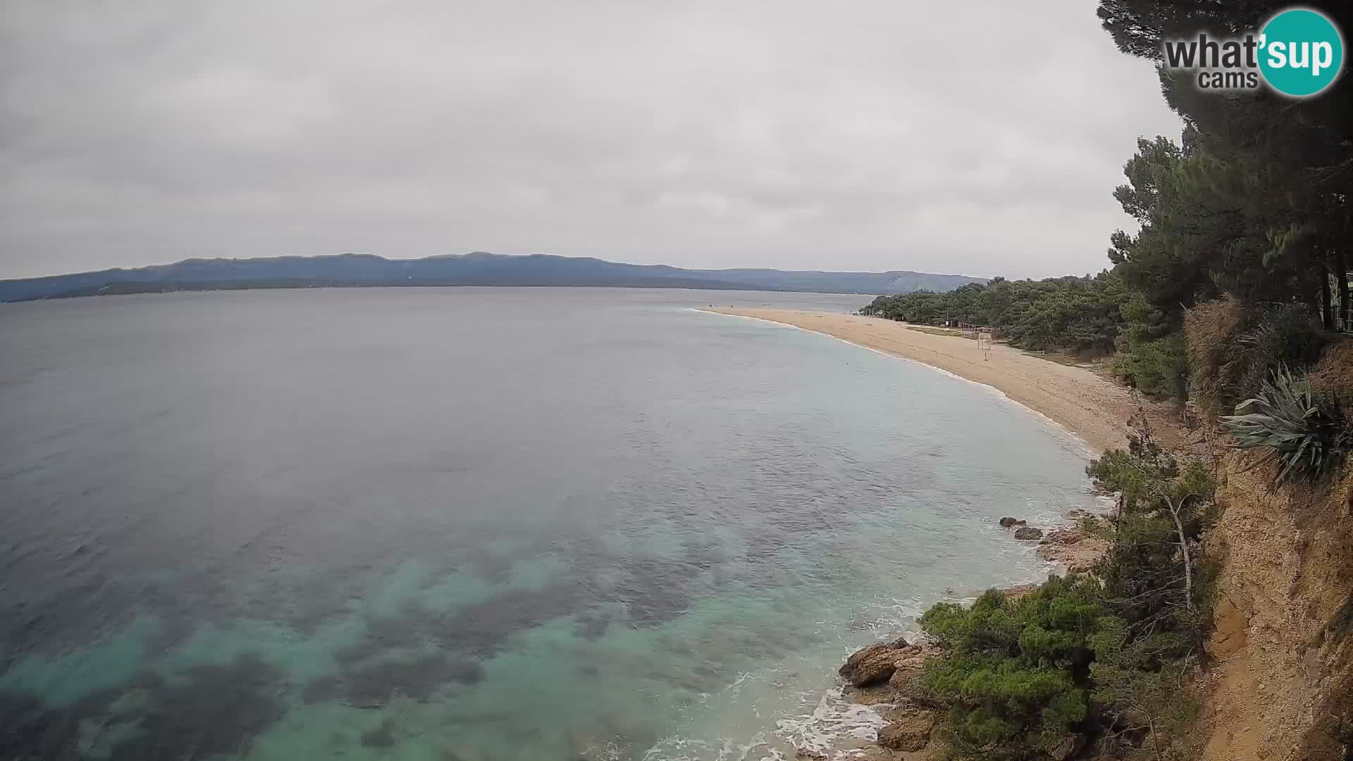 Webcam Bol Zlatni Rat – Live View from Brač Island