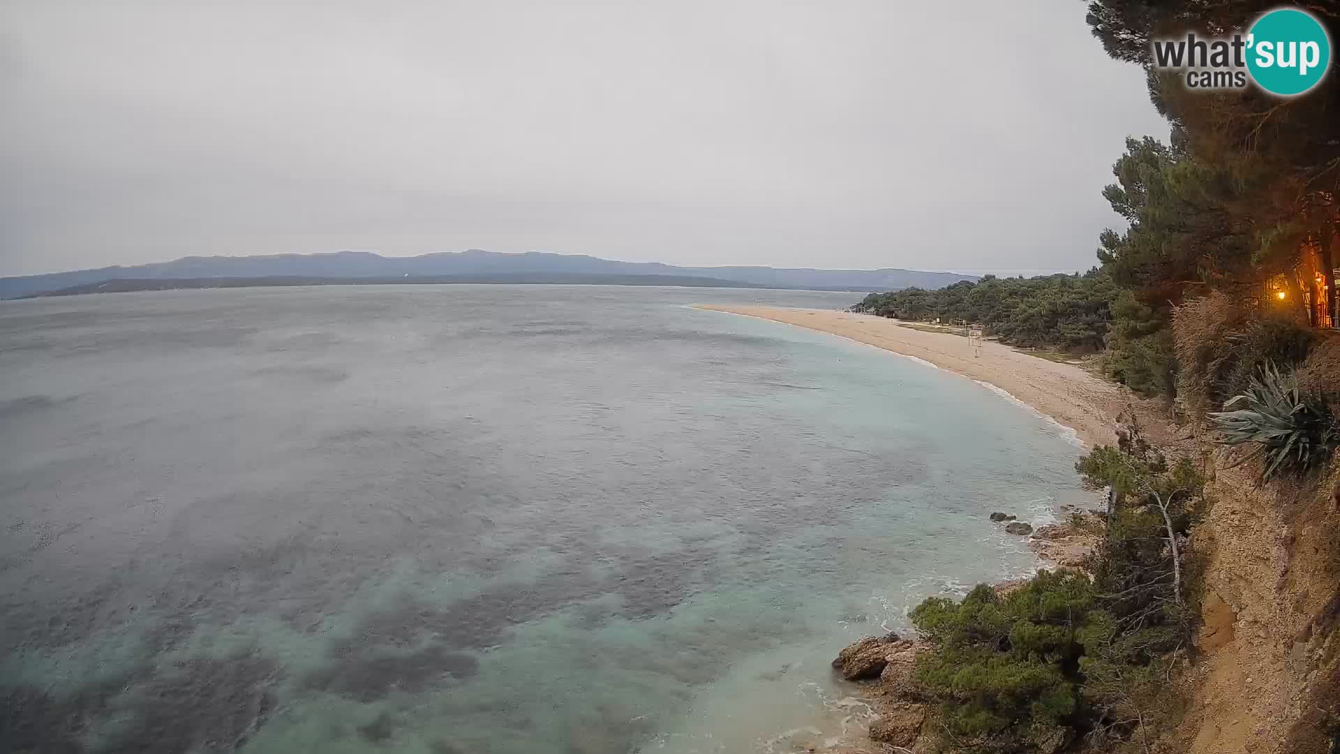 Webcam Bol Zlatni Rat – Vue en direct depuis l’île de Brač