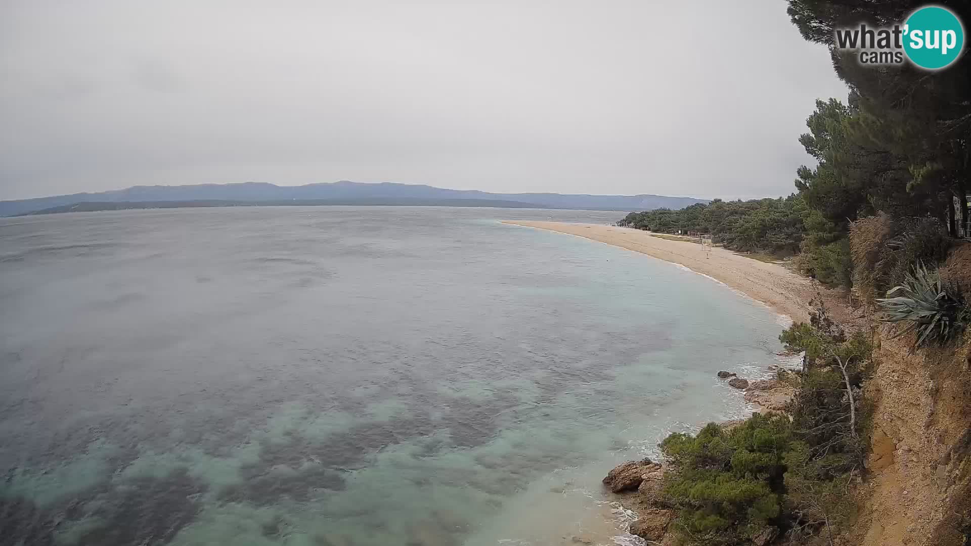 Webcam Bol Zlatni Rat – Live View from Brač Island