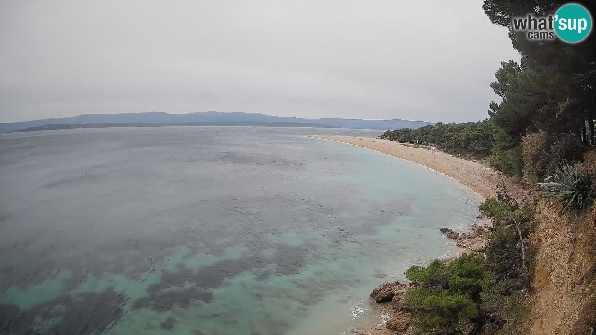 Webcam Bol Zlatni Rat – Live View from Brač Island