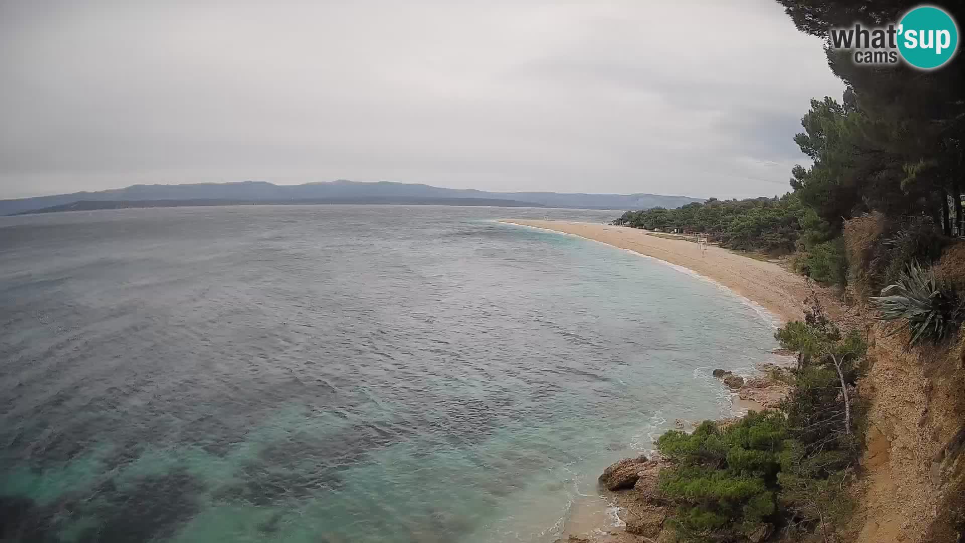 Webcam Bol Zlatni Rat – Live View from Brač Island