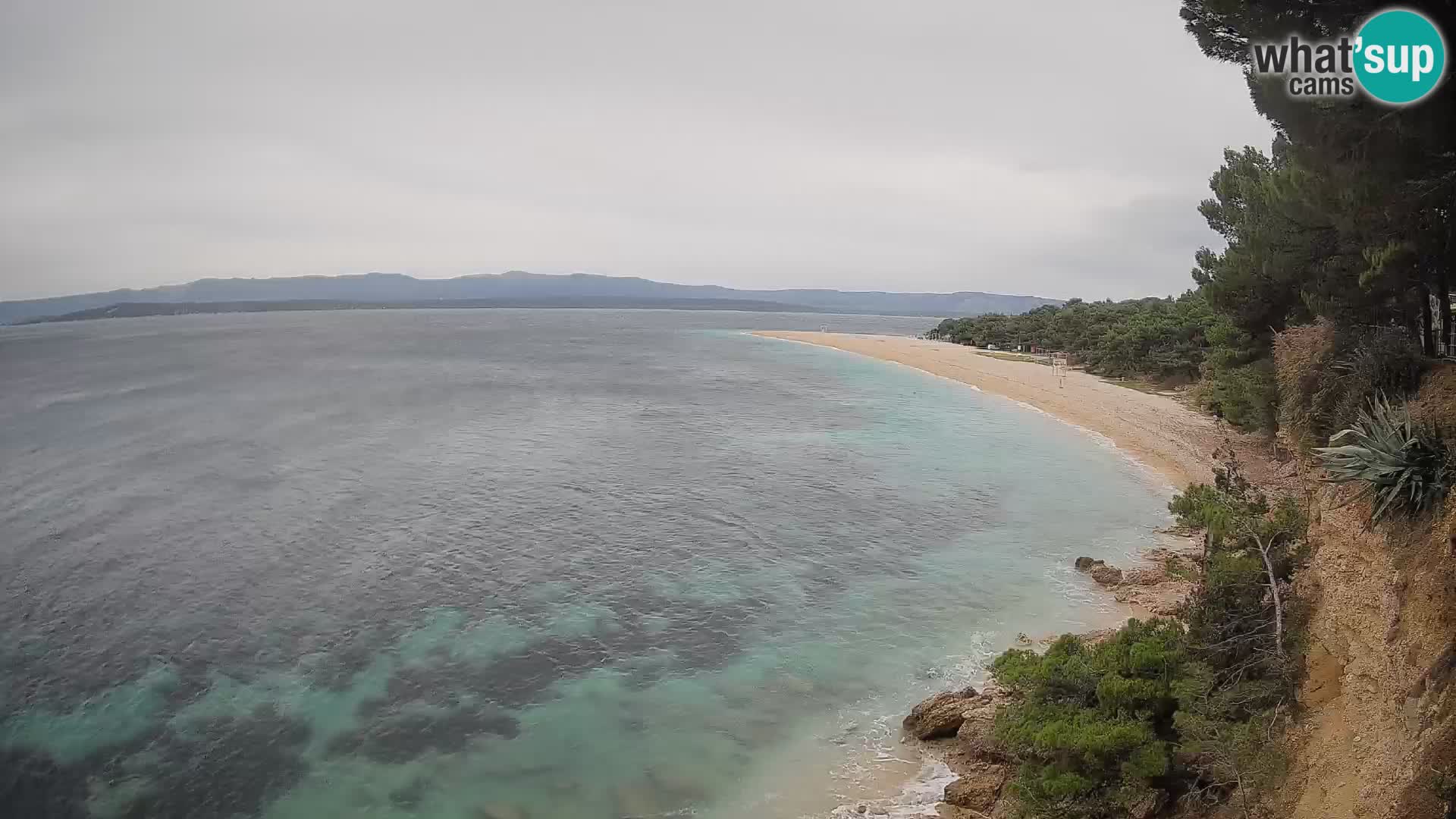 Webcam Bol Zlatni Rat – Live View from Brač Island