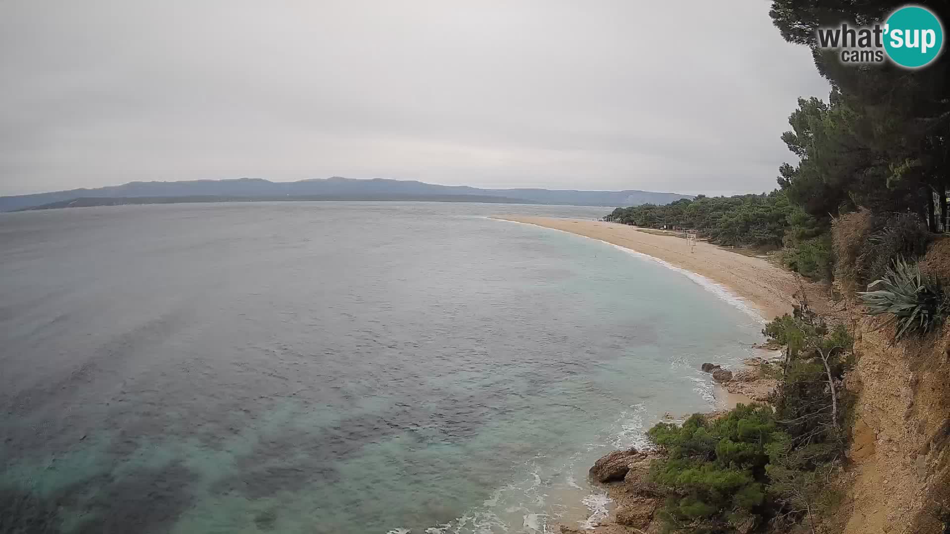 Webcam Bol Zlatni Rat – Vue en direct depuis l’île de Brač