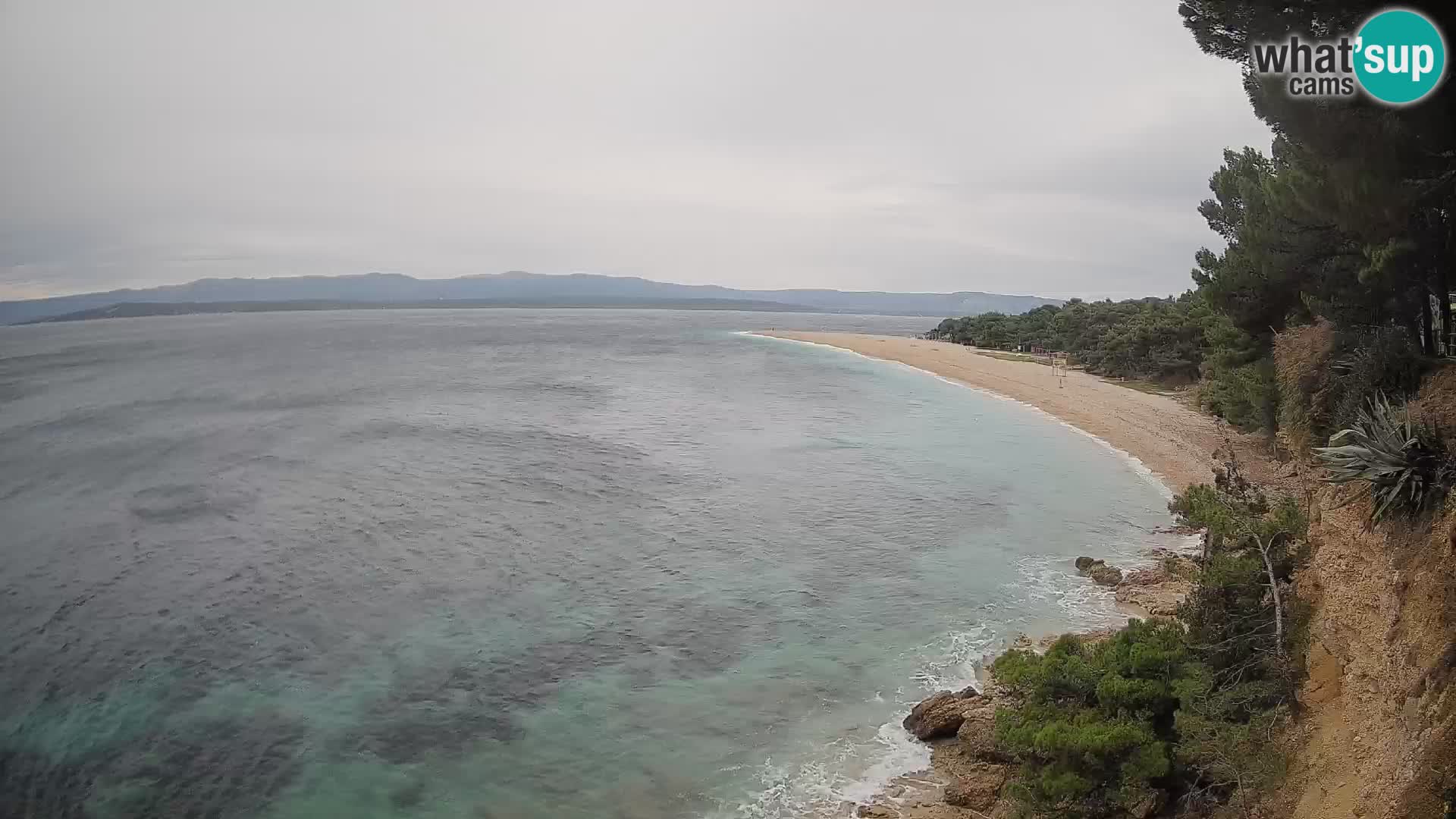 Webcam Bol Zlatni Rat – Live View from Brač Island