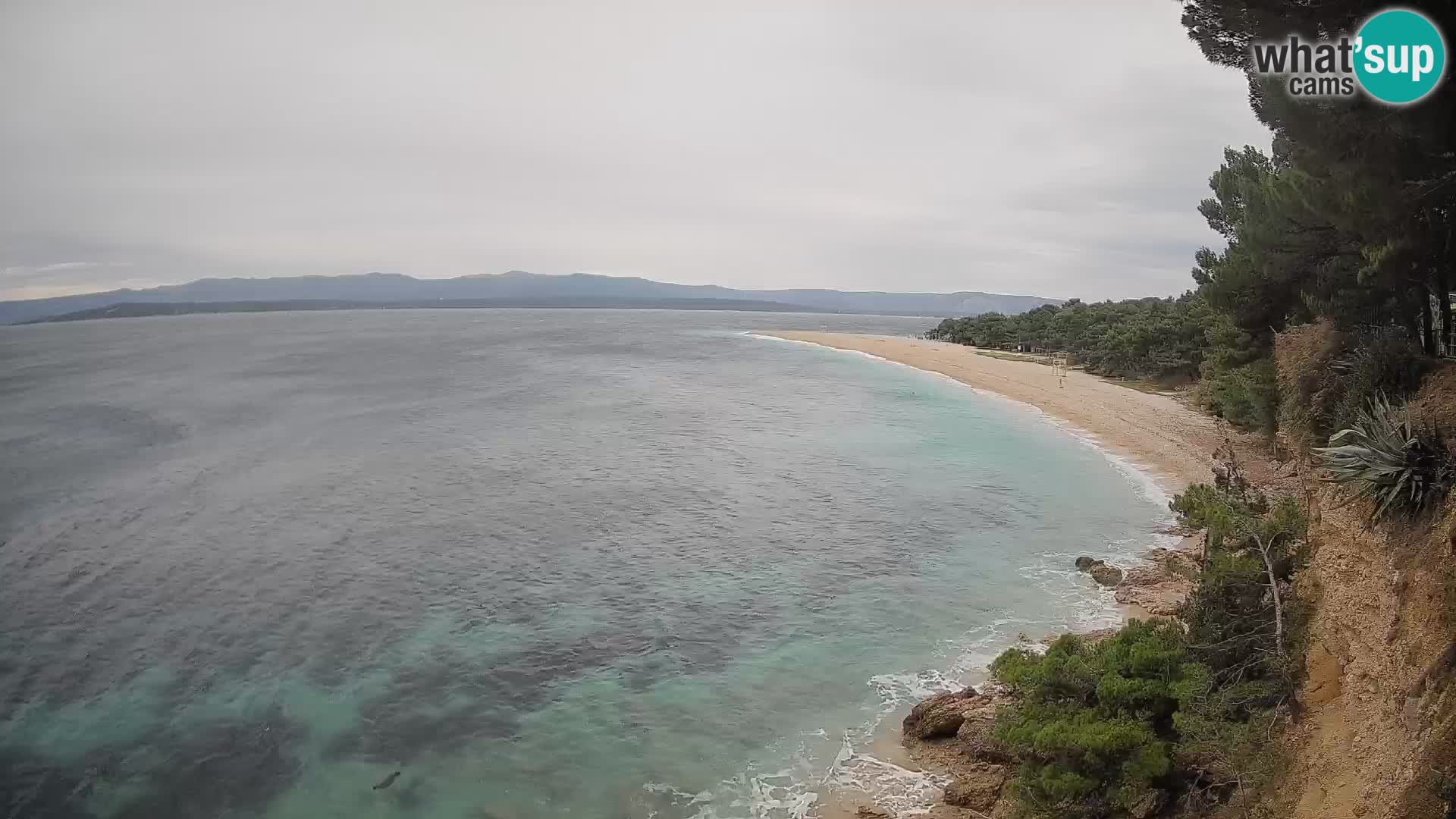 Webcam Bol Zlatni Rat – Live View from Brač Island