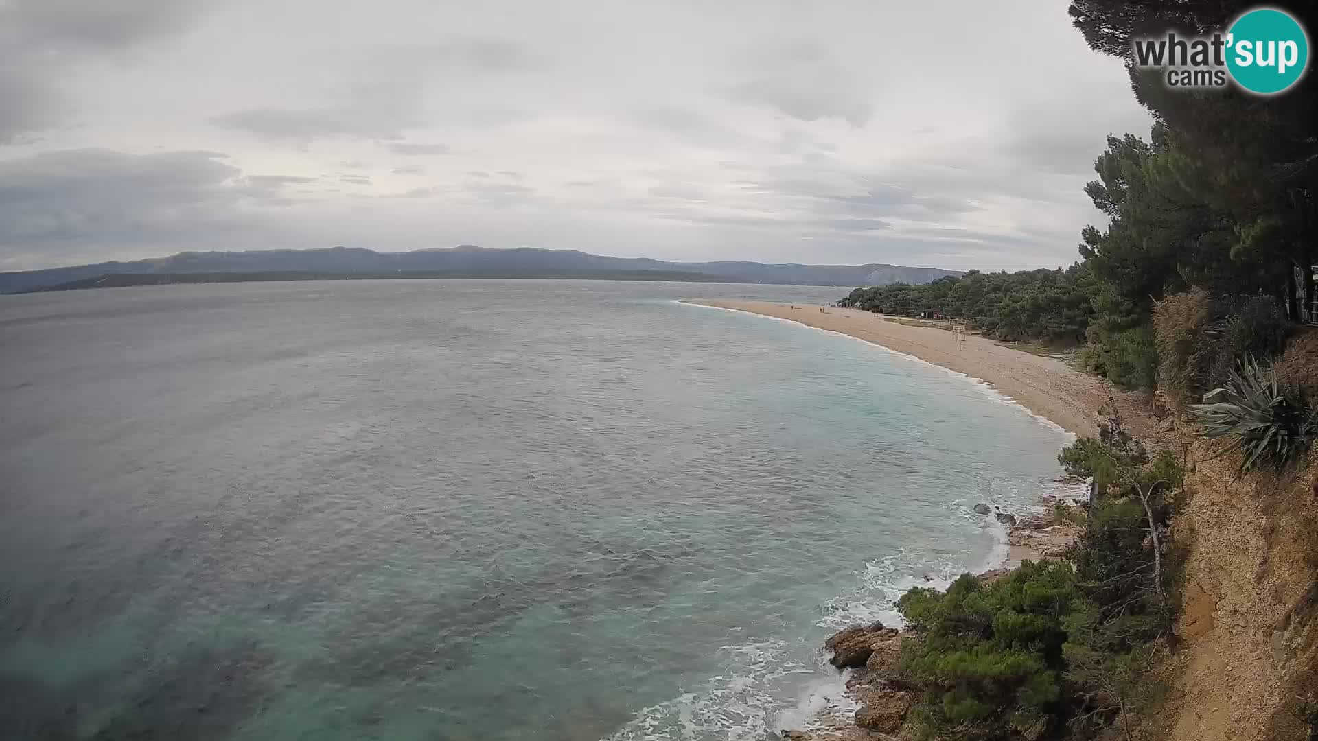 Webcam Bol Zlatni Rat – Vue en direct depuis l’île de Brač