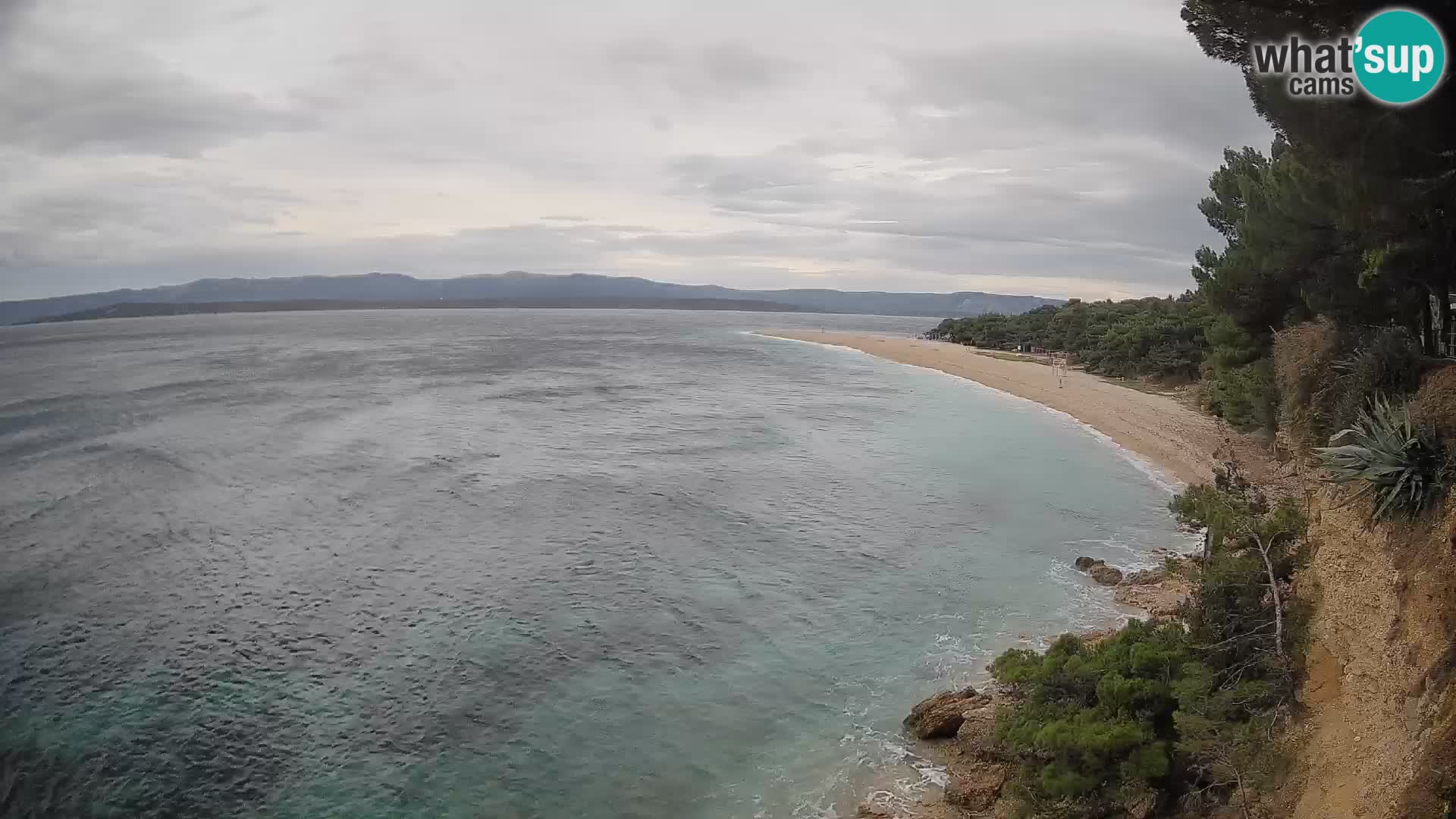 Webcam Bol Zlatni Rat – Live View from Brač Island