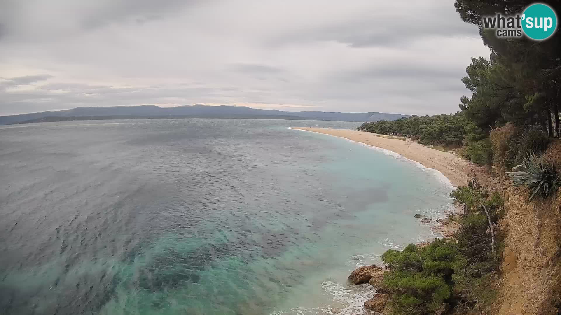 Webcam Bol Zlatni Rat – Live View from Brač Island