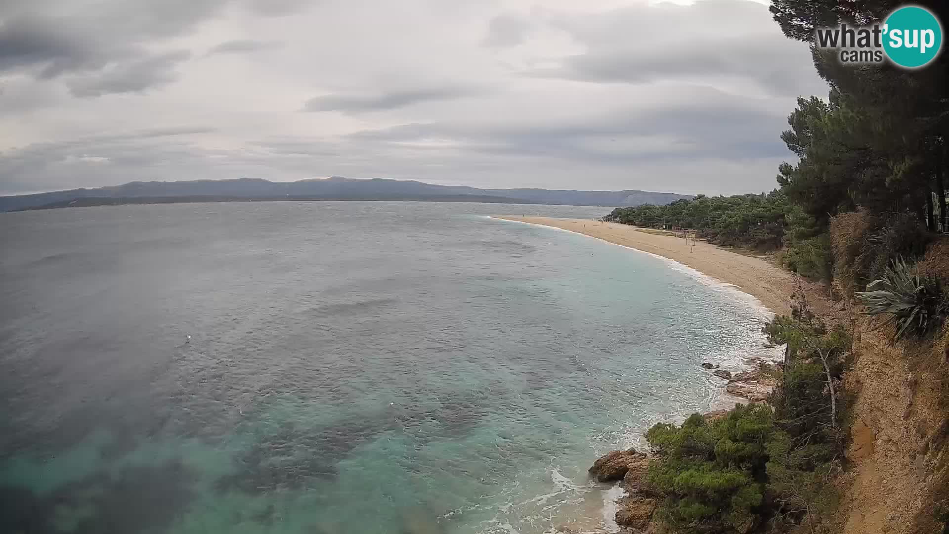 Webcam Bol Zlatni Rat – Live View from Brač Island