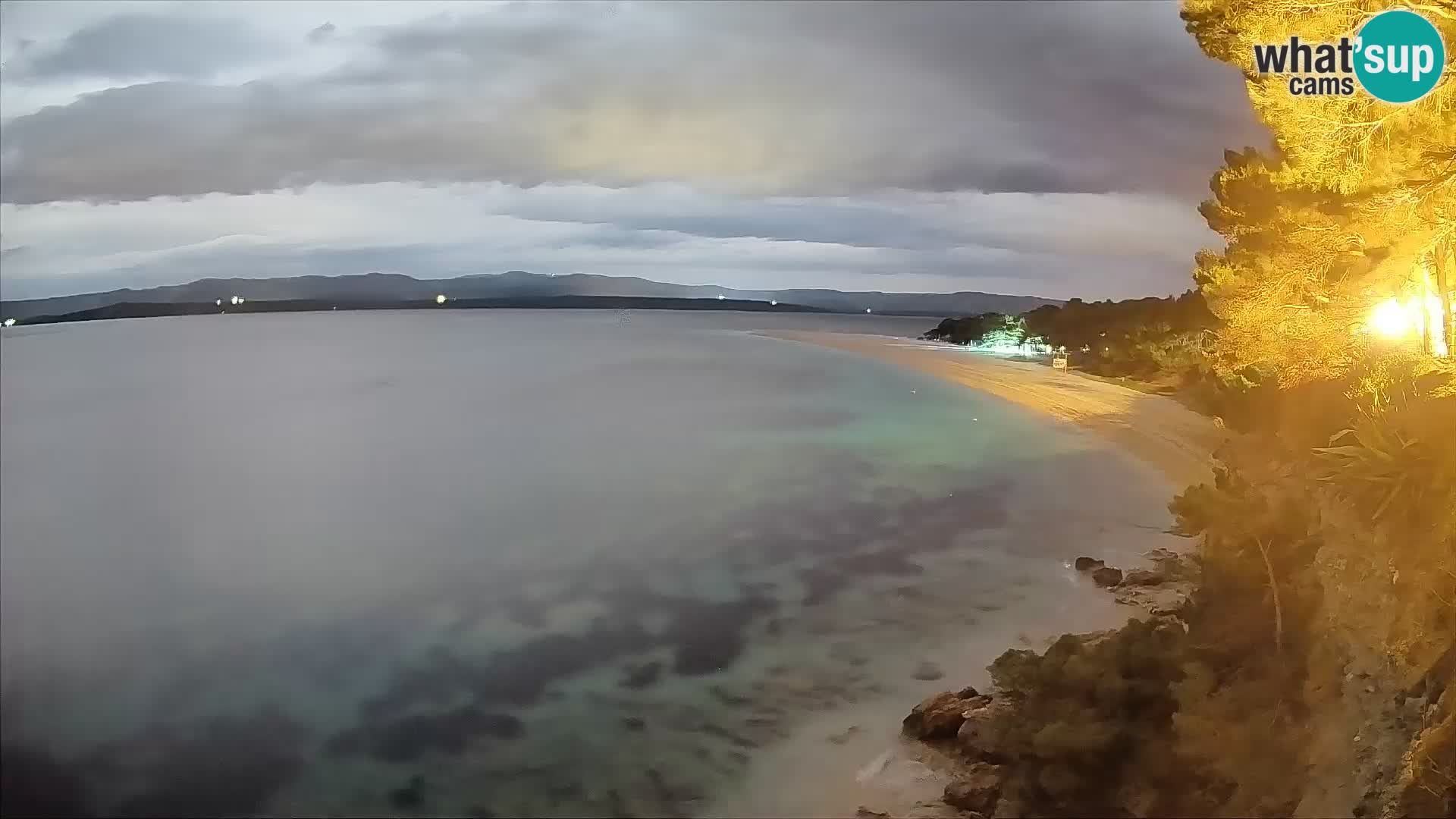 Webcam Bol Zlatni Rat – Vista en vivo desde la isla de Brač