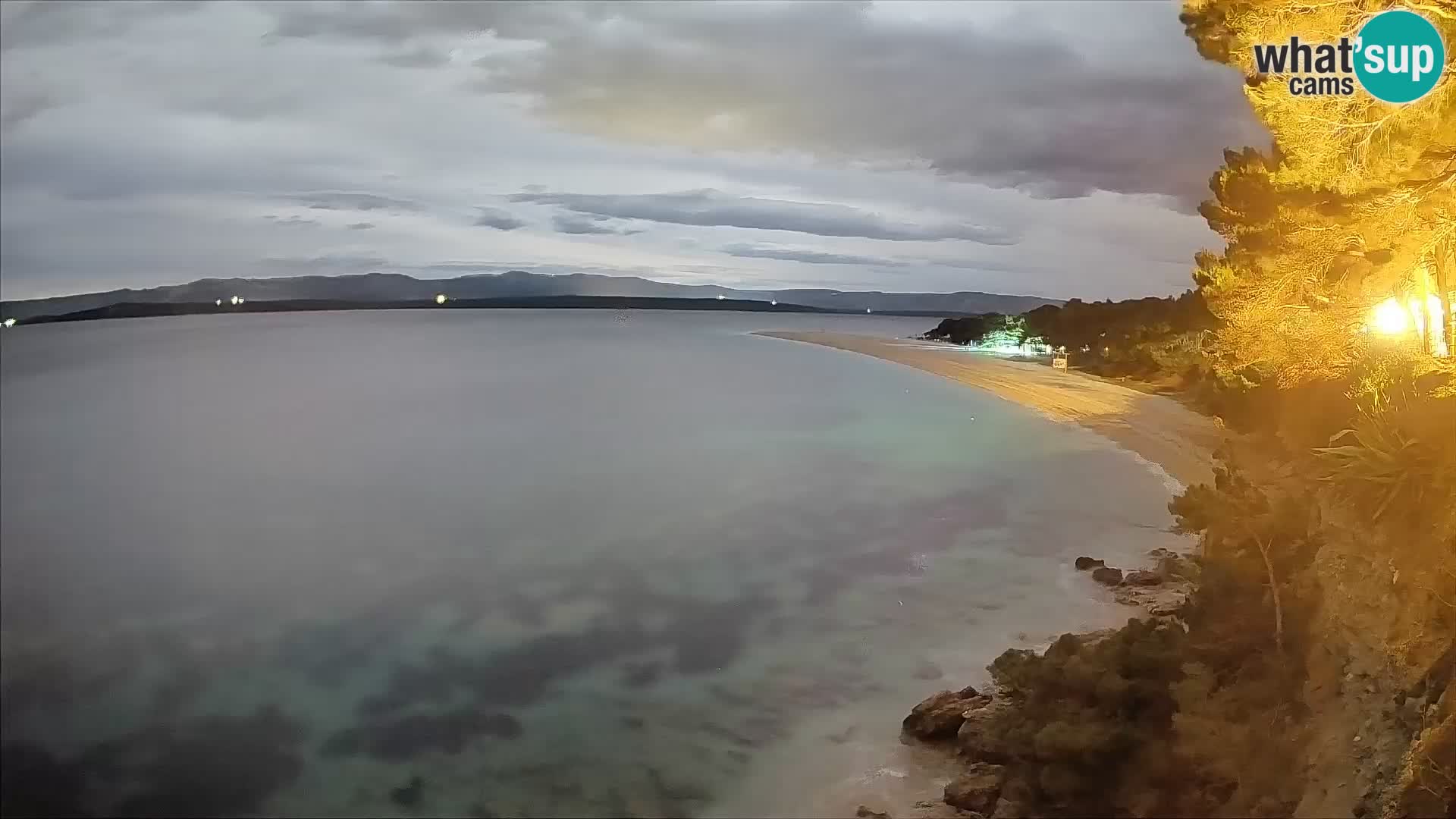 Webcam Bol Zlatni Rat – Vista en vivo desde la isla de Brač