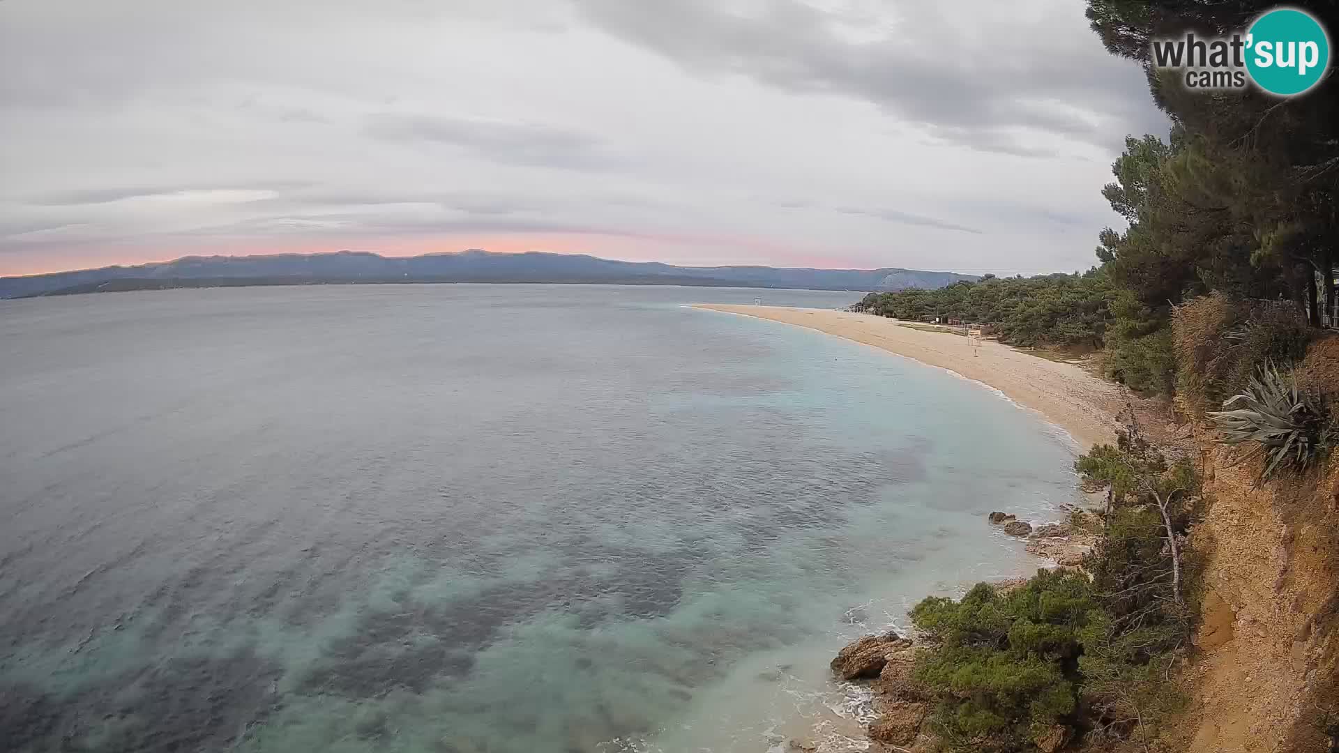 Webcam Bol Zlatni Rat – Live View from Brač Island