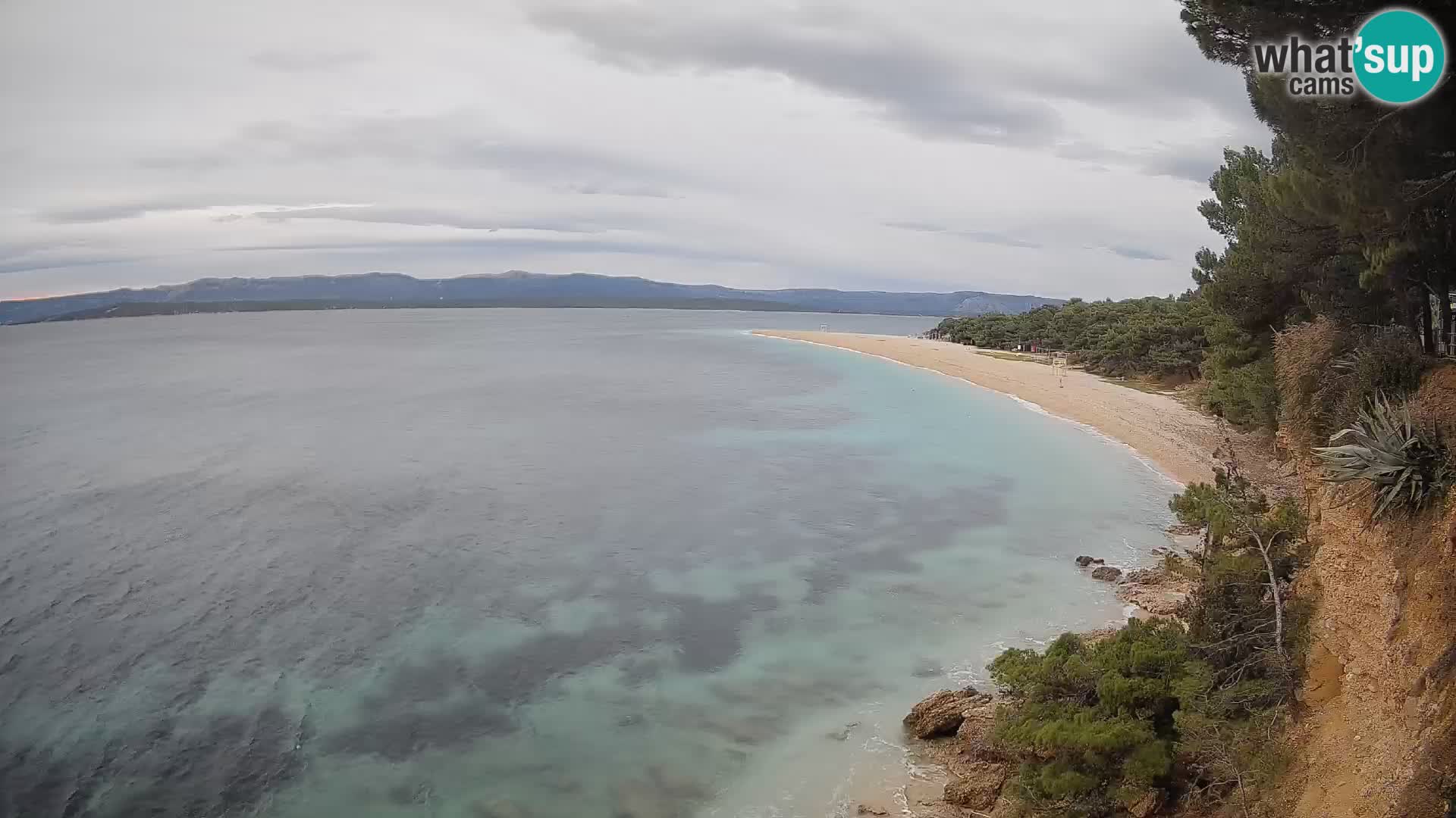 Webcam Bol Zlatni Rat – Vue en direct depuis l’île de Brač