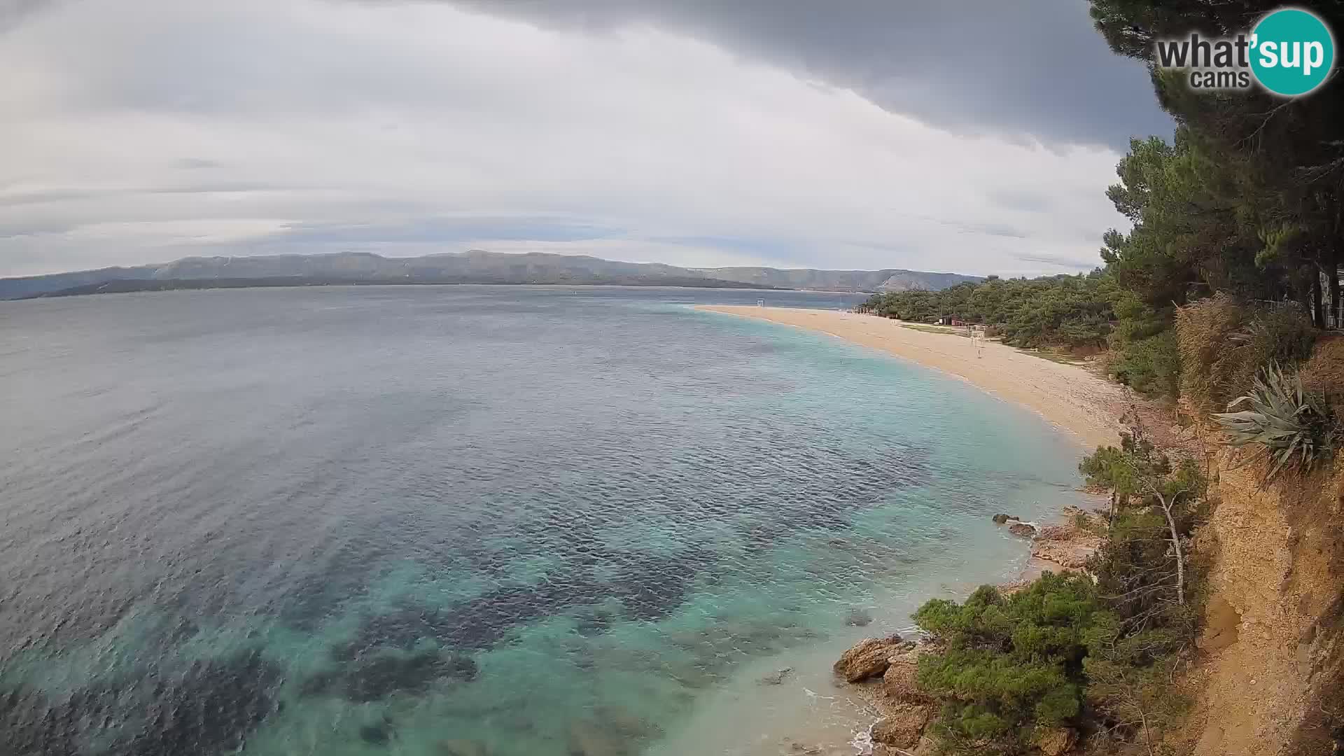 Webcam Bol Zlatni Rat – Live View from Brač Island