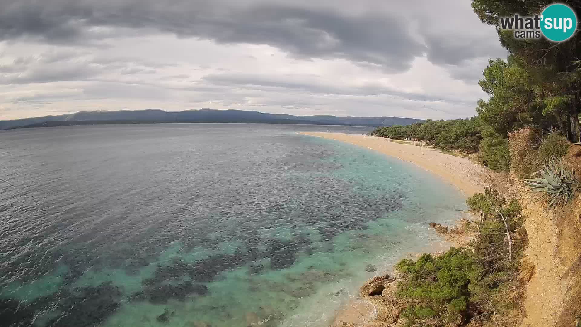Webcam Bol Zlatni Rat – Live View from Brač Island