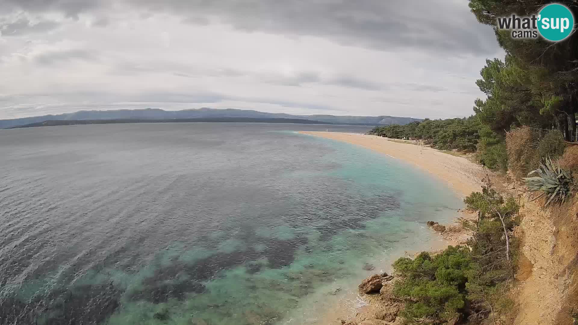 Webcam Bol Zlatni Rat – Live View from Brač Island