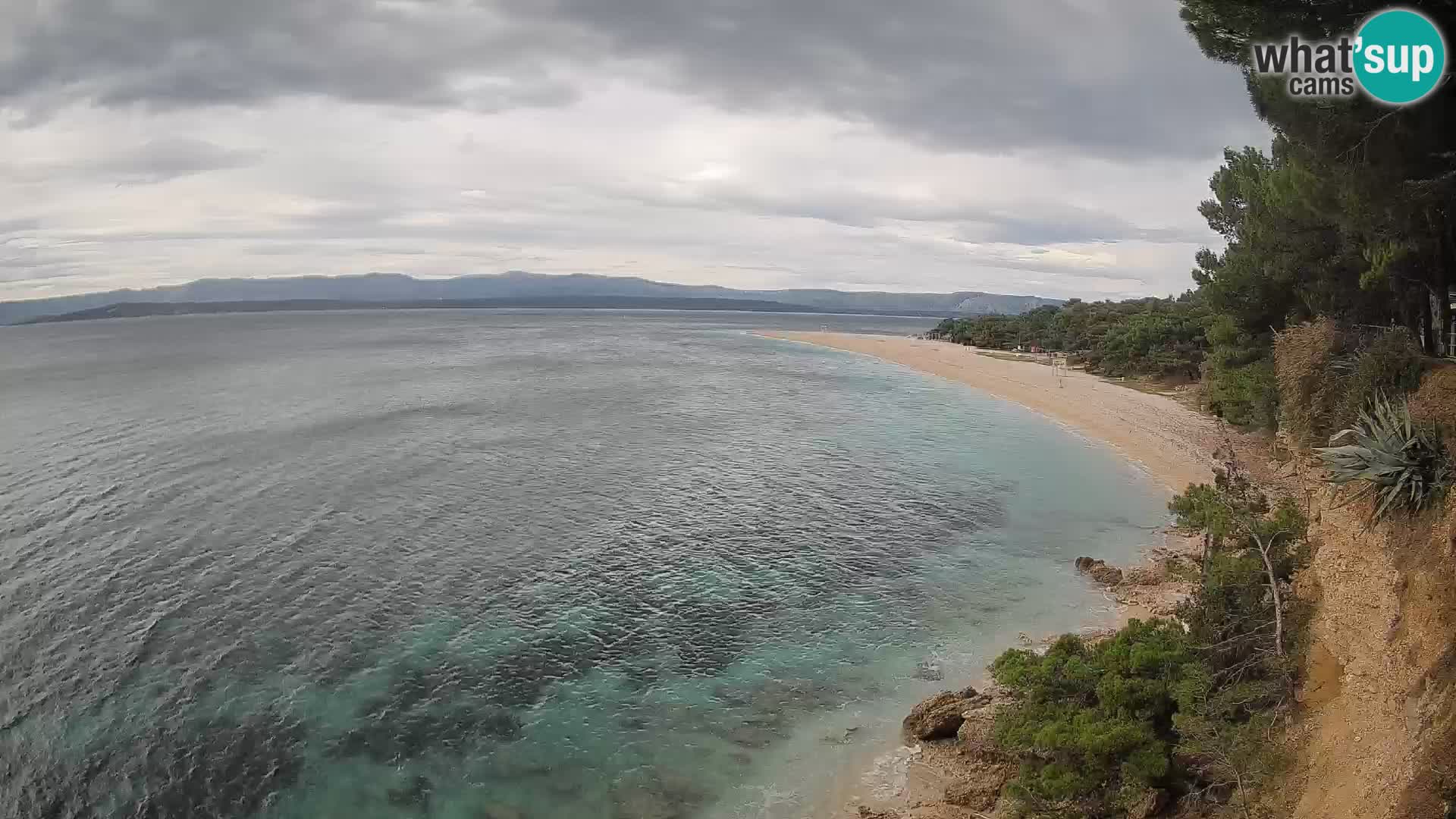 Webcam Bol Zlatni Rat – Vue en direct depuis l’île de Brač