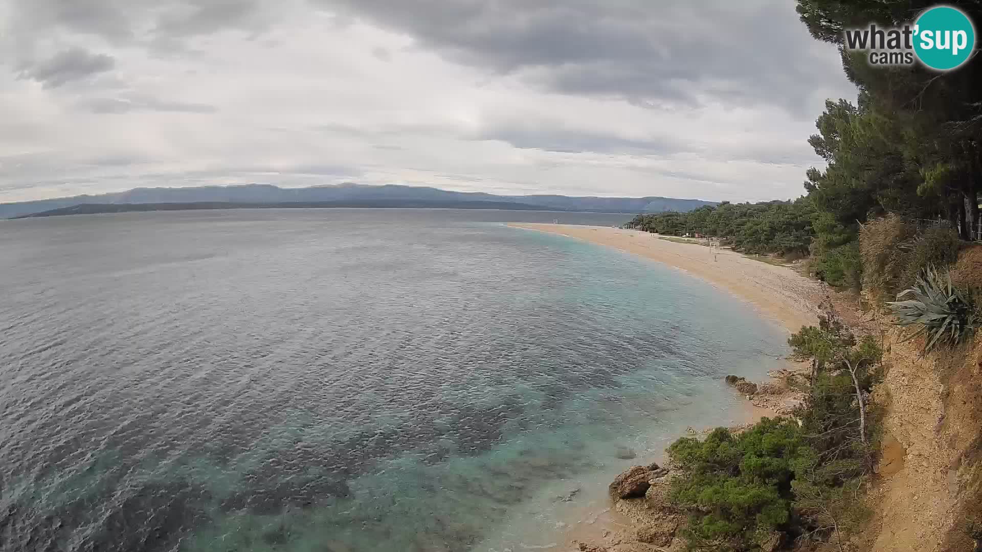 Webcam Bol Zlatni Rat – Live View from Brač Island