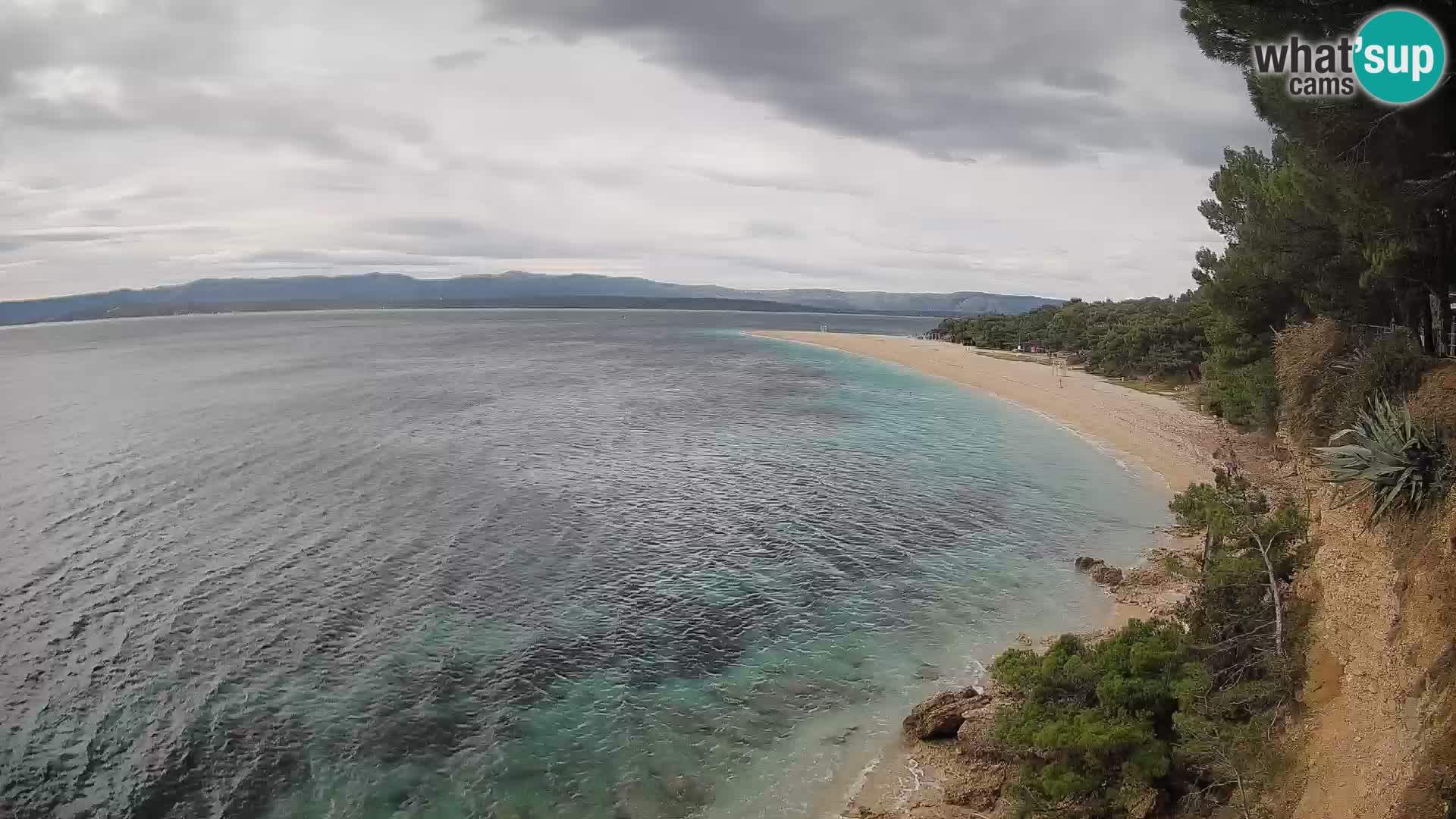 Webcam Bol Zlatni Rat – Vue en direct depuis l’île de Brač