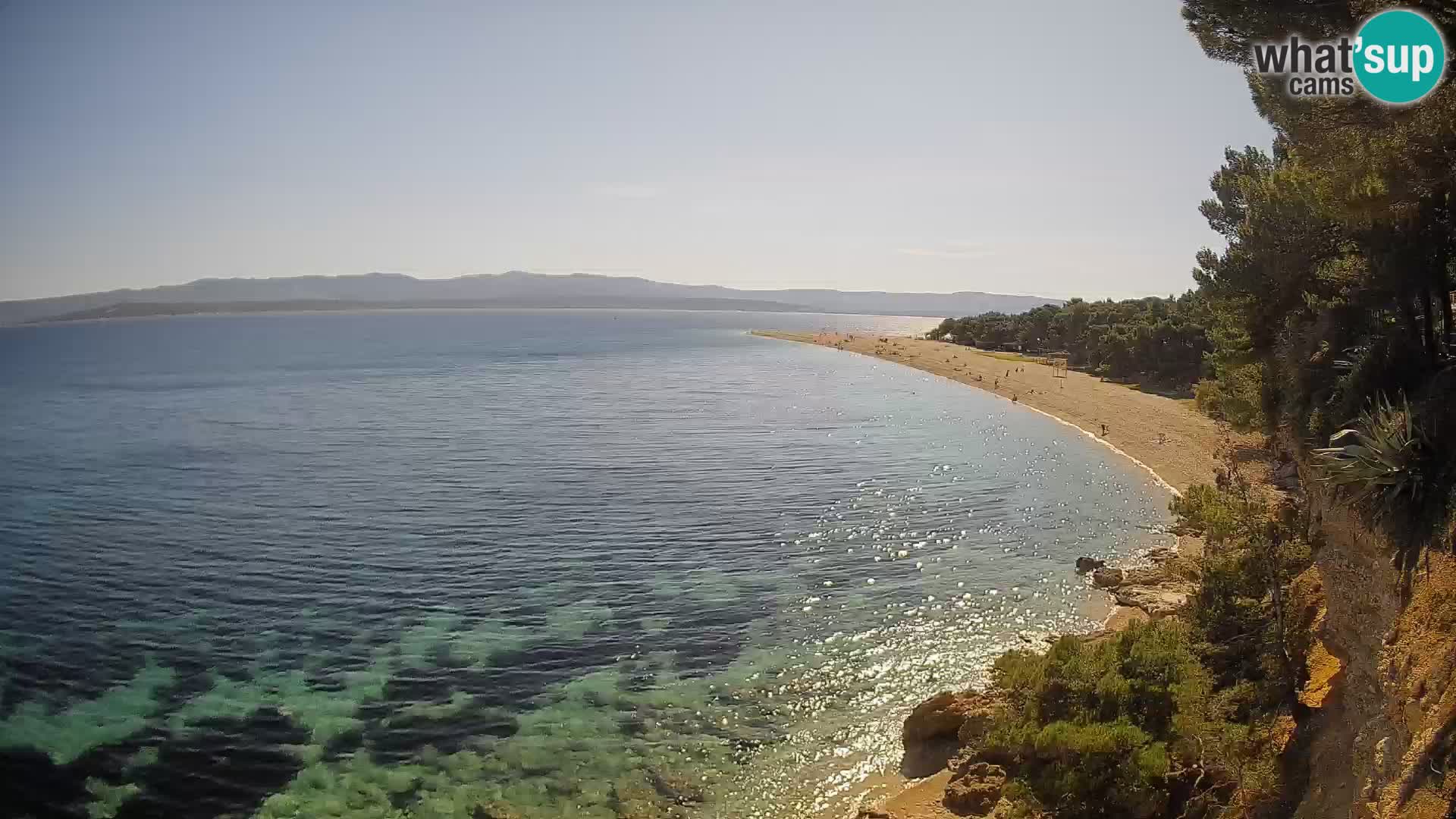 Webcam Bol Zlatni Rat – Live View from Brač Island