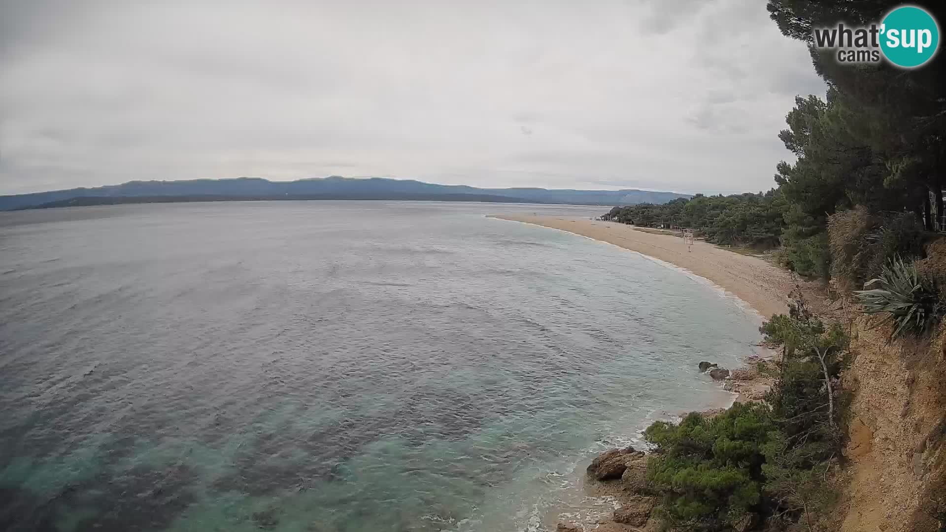 Webcam Bol Zlatni Rat – Live View from Brač Island
