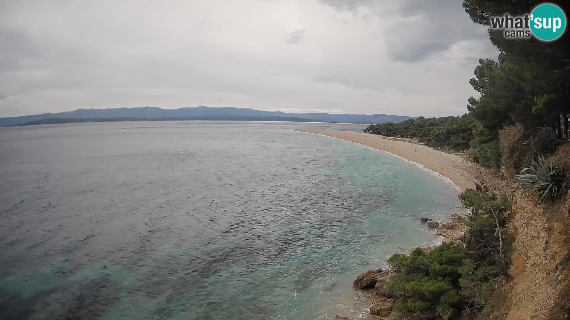 Webcam Bol Zlatni Rat – Vue en direct depuis l’île de Brač