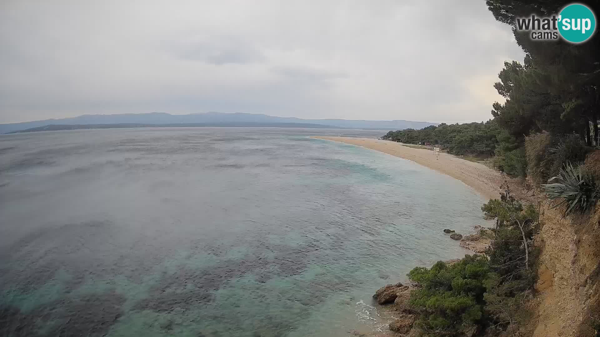 Webcam Bol Zlatni Rat – Live View from Brač Island