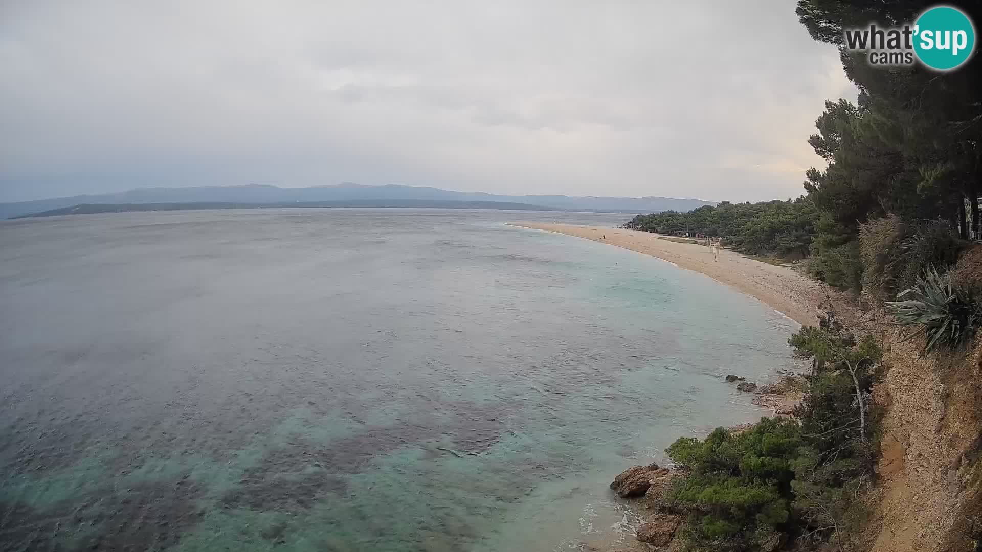 Webcam Bol Zlatni Rat – Vue en direct depuis l’île de Brač