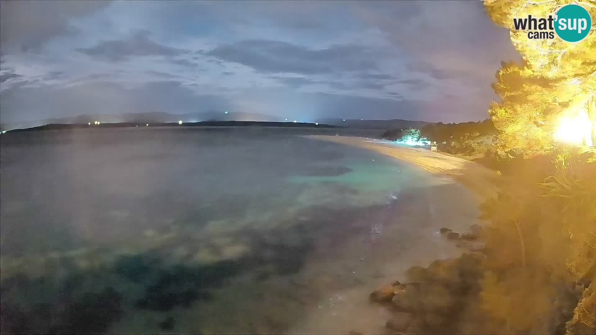 Webcam Zlatni Rat Bol – Liveblick vom berühmten Strand auf Brač