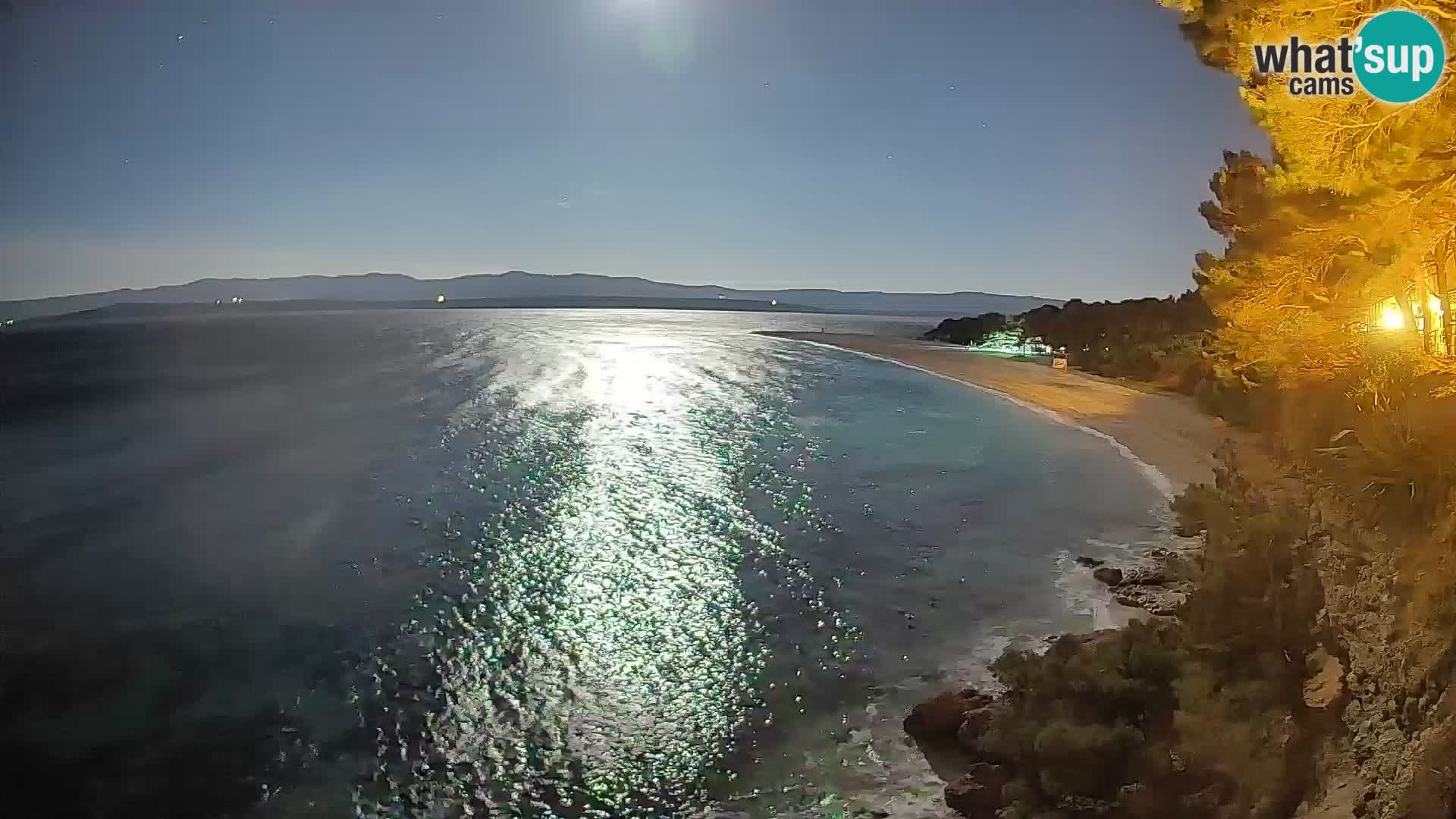 Webcam Zlatni Rat Bol – Liveblick vom berühmten Strand auf Brač