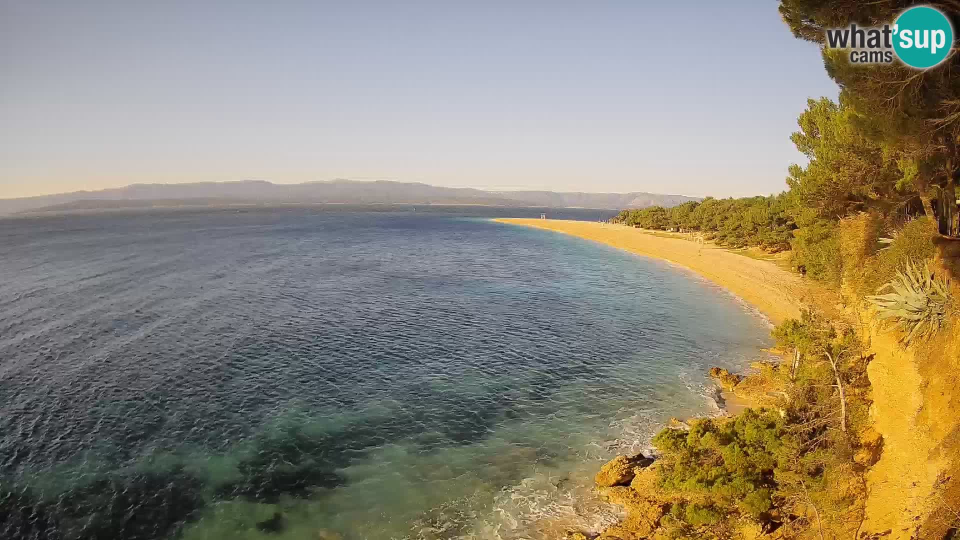 Webcam Bol Zlatni Rat – Live View from Brač Island