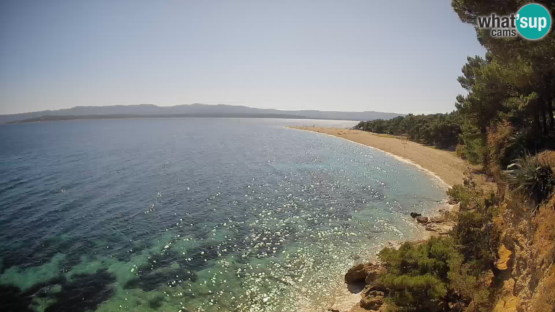 Webcam Bol Zlatni Rat – Vue en direct depuis l’île de Brač