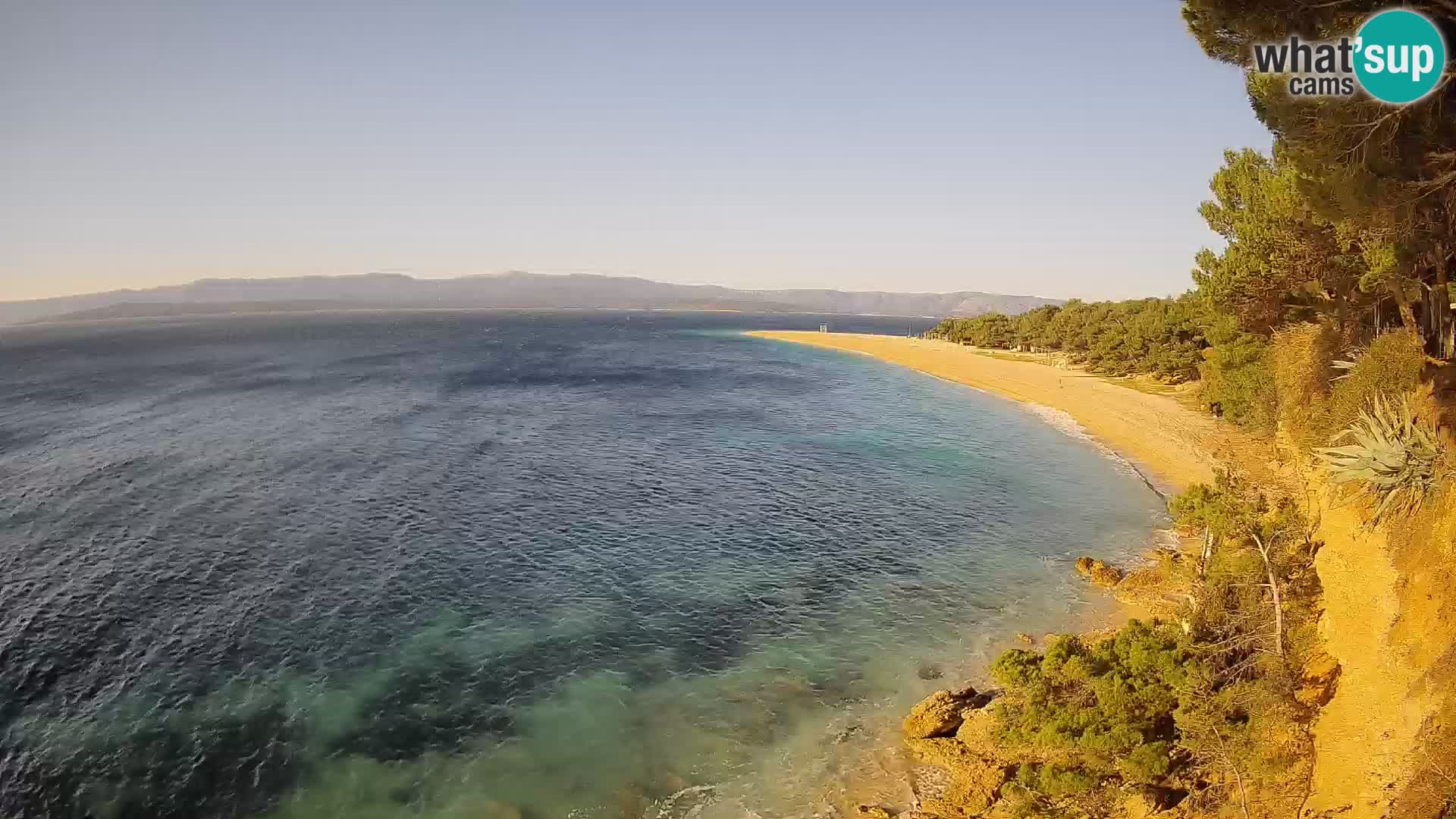 Webcam Bol Zlatni Rat – Vue en direct depuis l’île de Brač