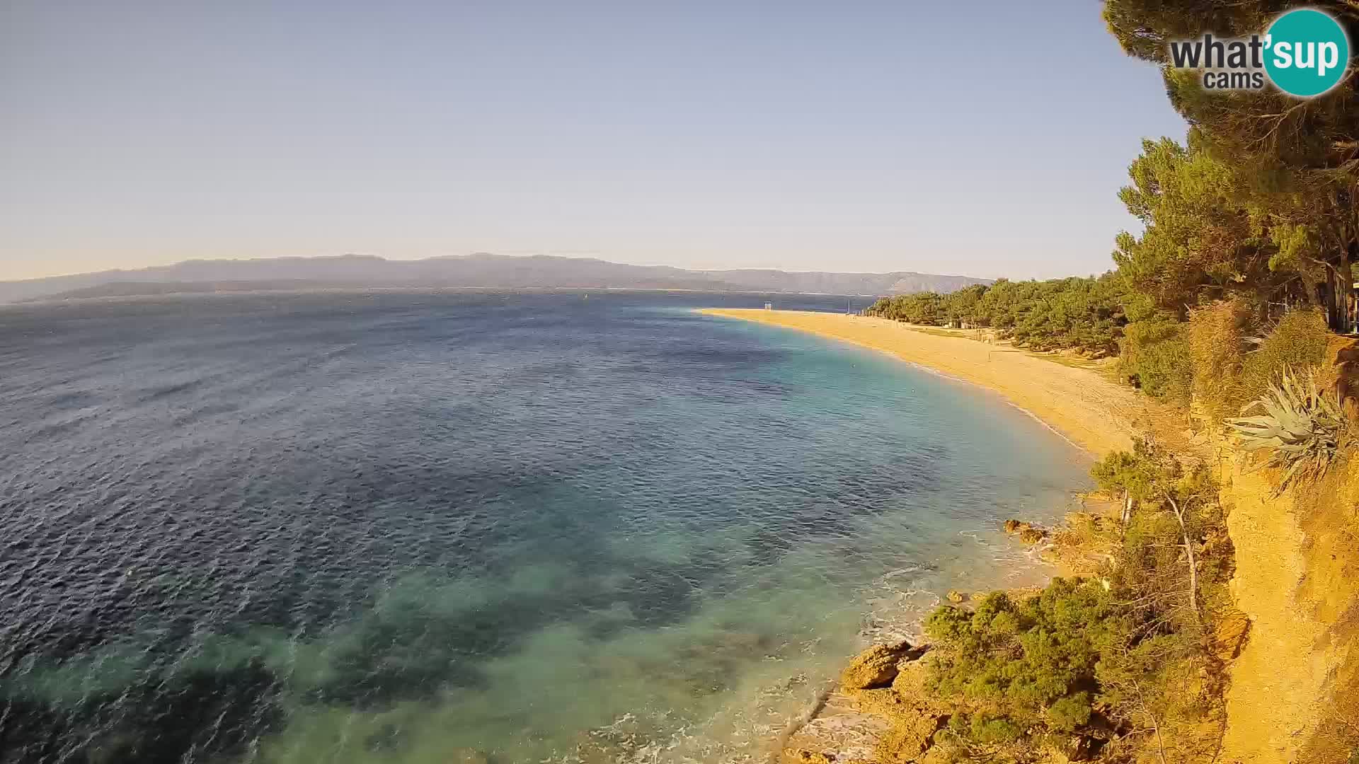 Webcam Bol Zlatni Rat – Live View from Brač Island