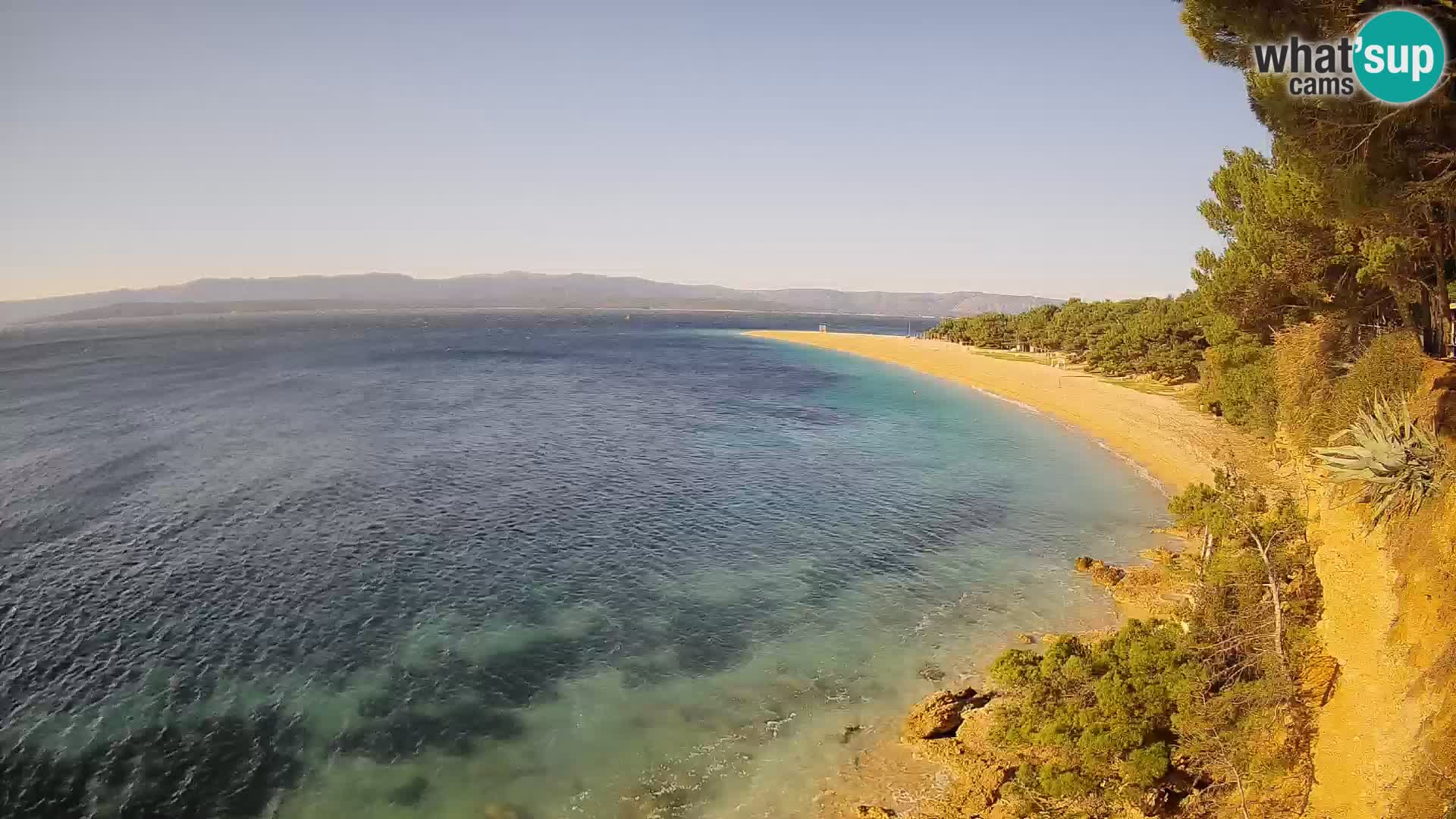 Webcam Bol Zlatni Rat – Vue en direct depuis l’île de Brač