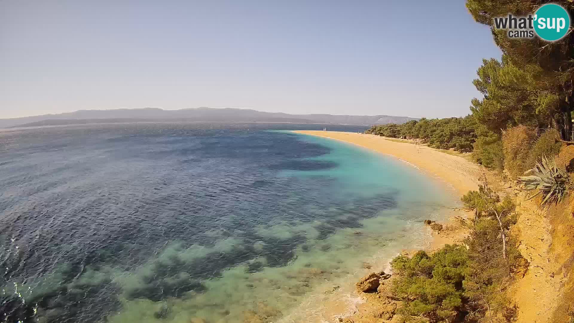 Webcam Bol Zlatni Rat – Live View from Brač Island