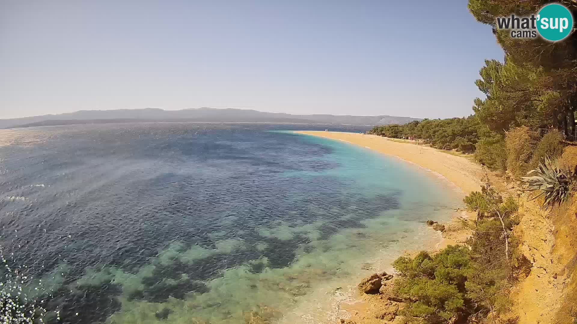 Webcam Bol Zlatni Rat – Live View from Brač Island