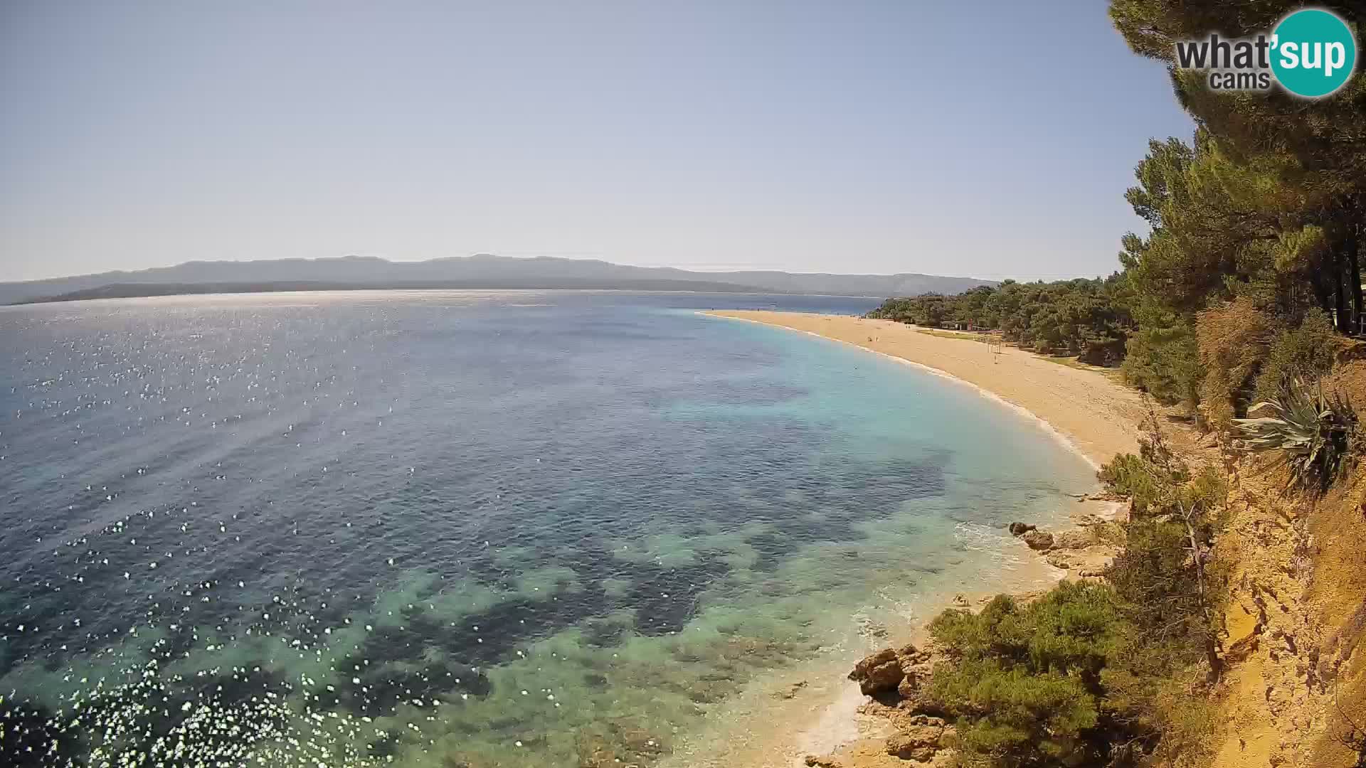 Webcam Bol Zlatni Rat – Diretta dalla spiaggia più famosa di Brač