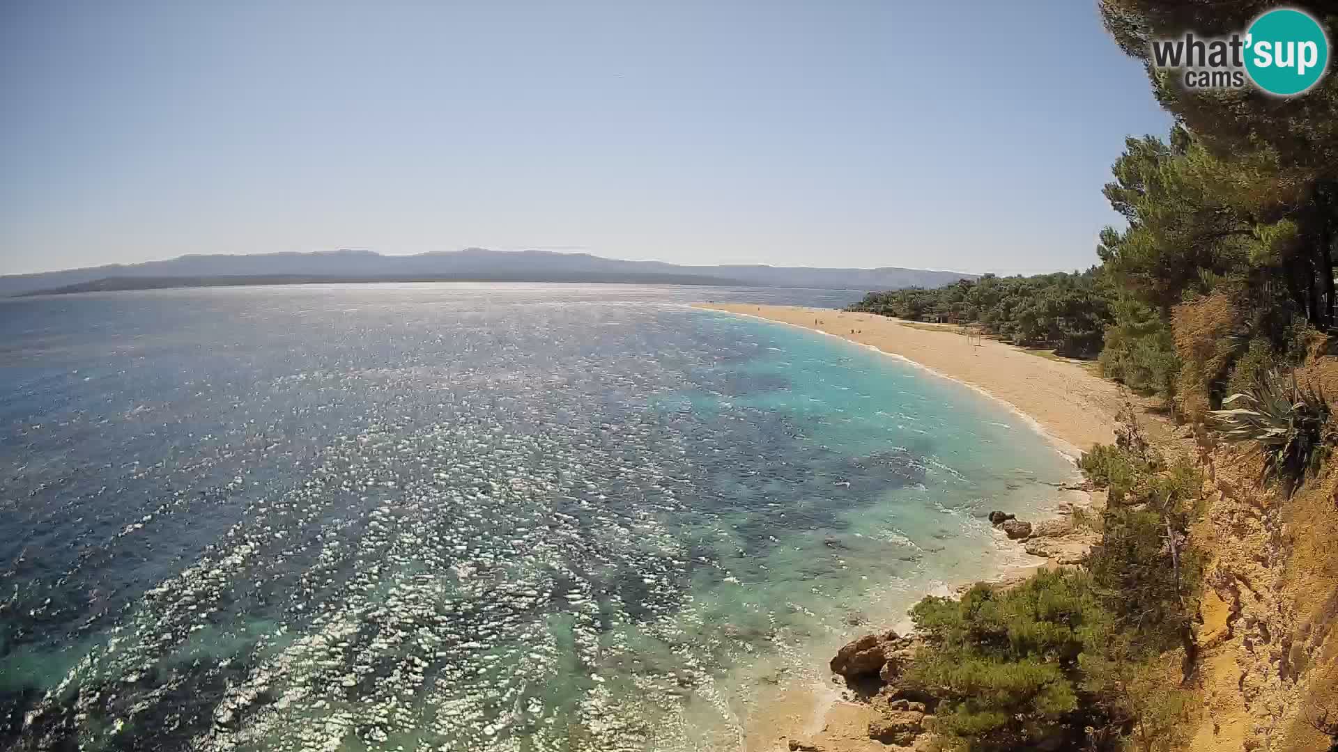 Webcam Bol Zlatni Rat – Vue en direct depuis l’île de Brač