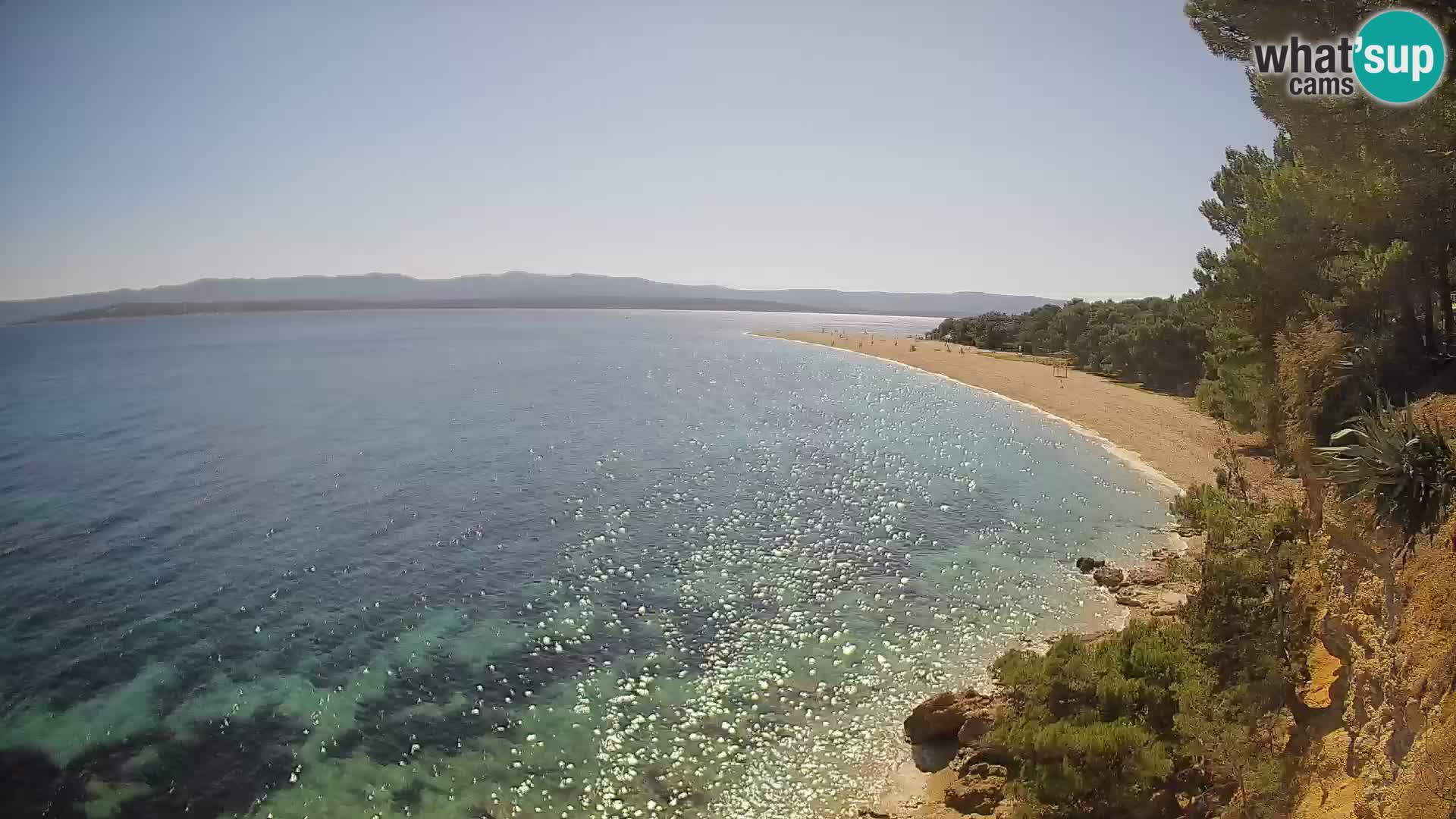 Webcam Bol Zlatni Rat – Live View from Brač Island
