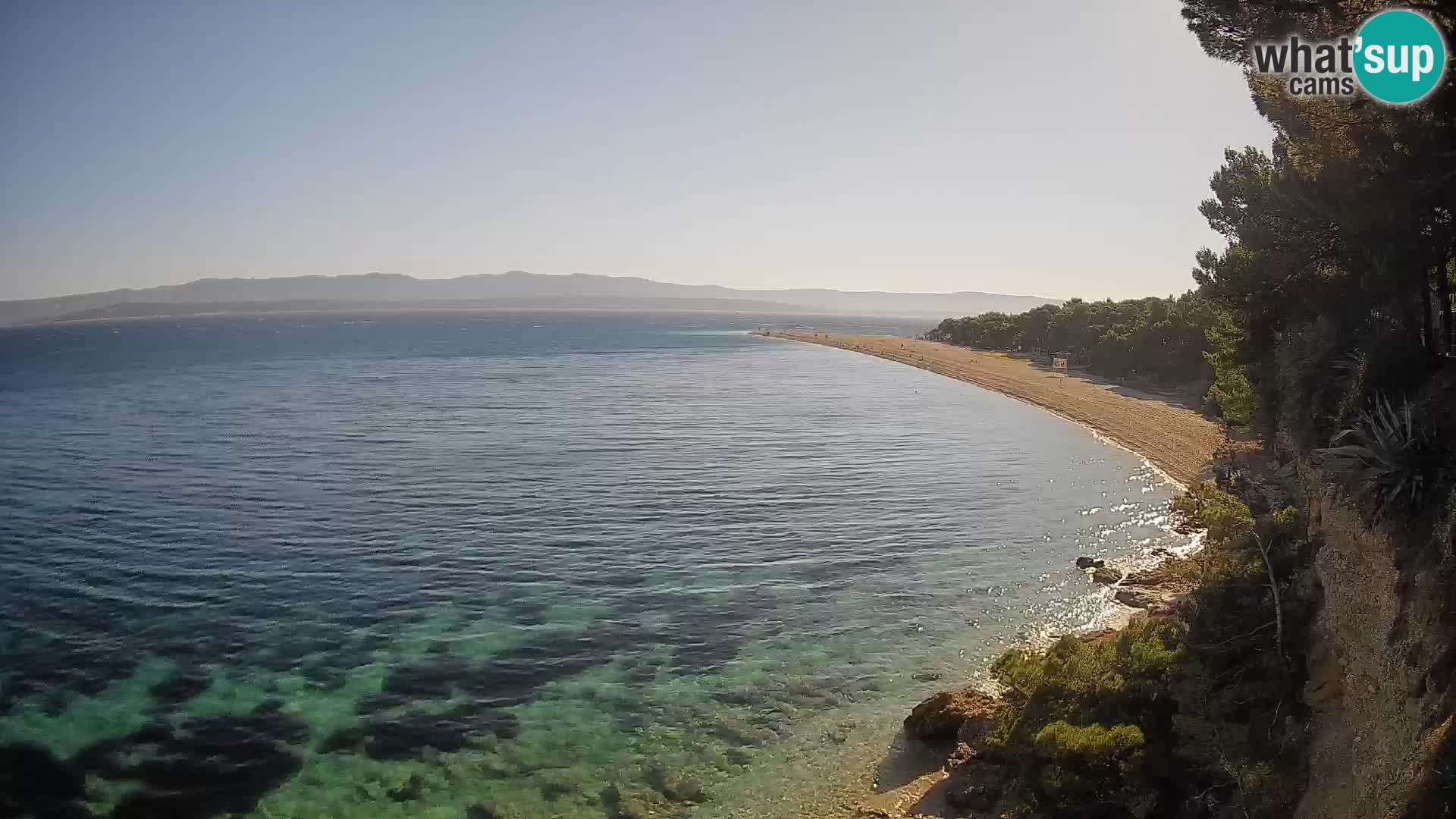 Webcam Bol Zlatni Rat – Live View from Brač Island