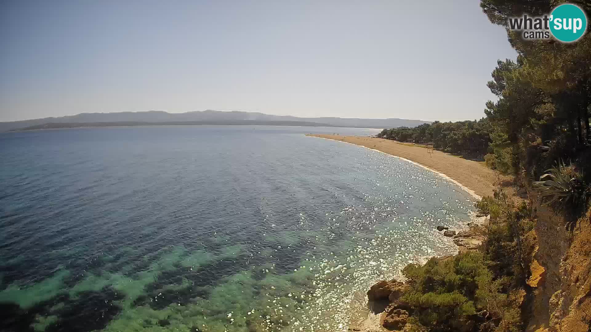 Webcam Bol Zlatni Rat – Live View from Brač Island