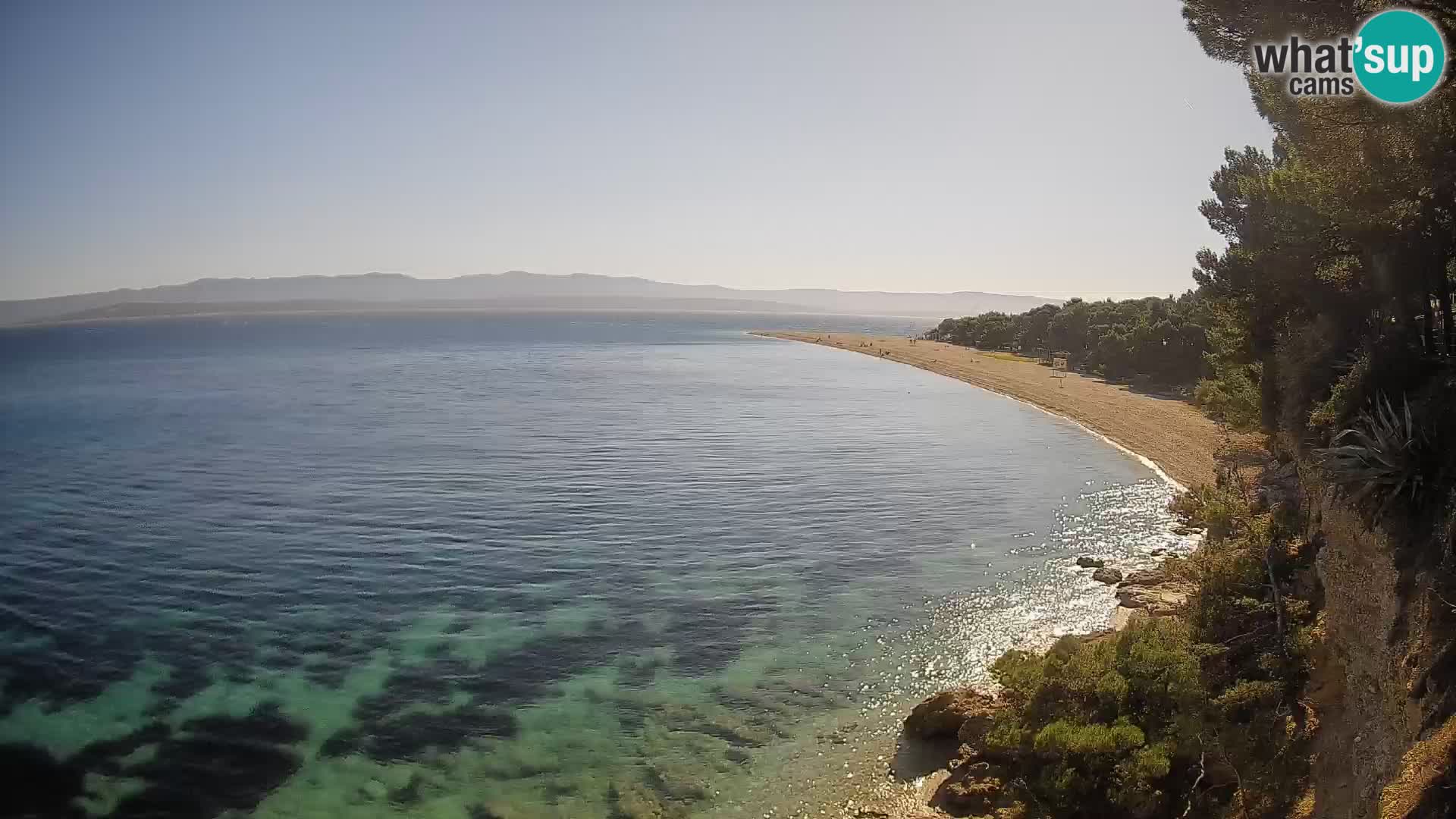 Webcam Bol Zlatni Rat – Live View from Brač Island