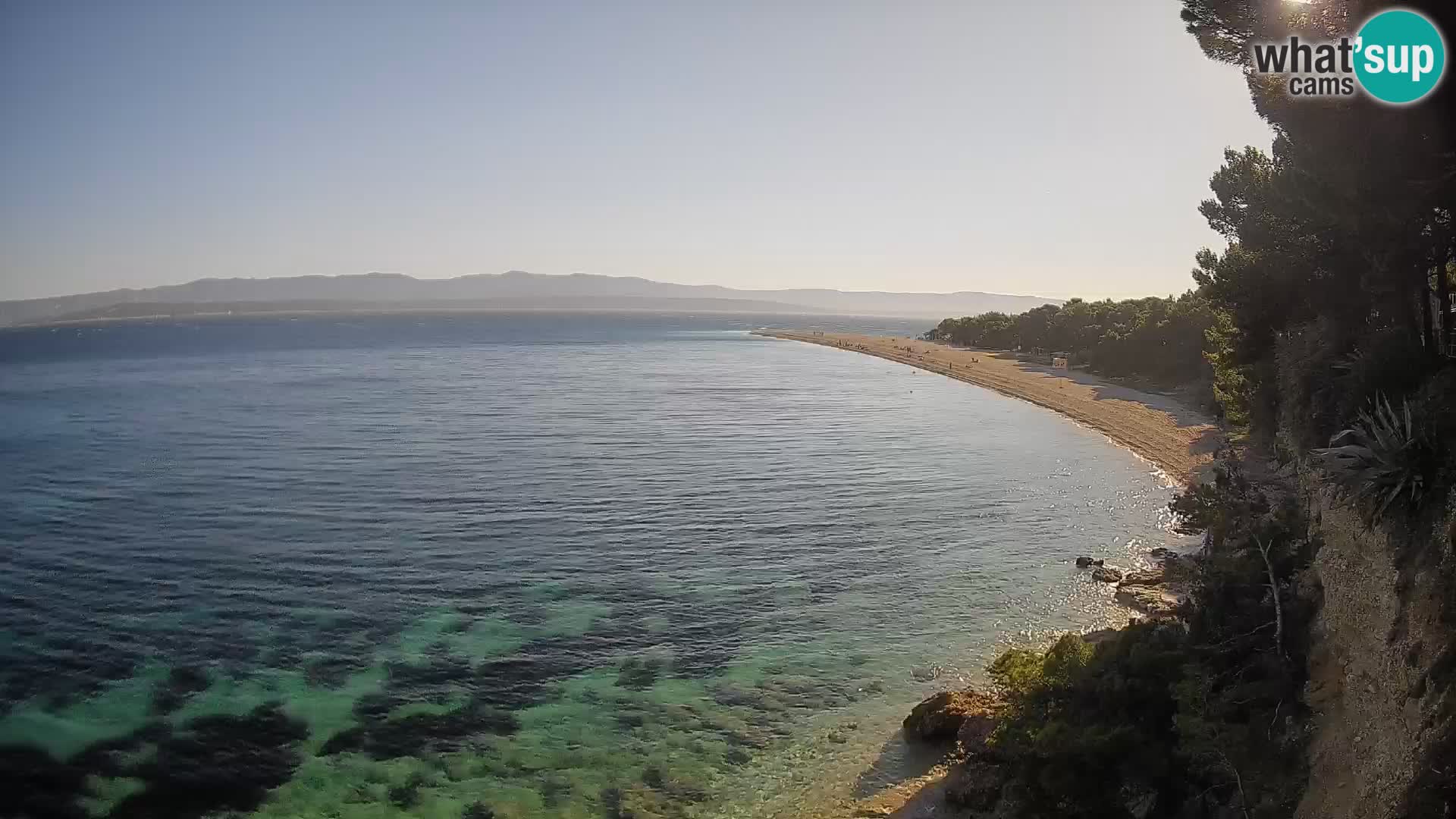 Webcam Bol Zlatni Rat – Vue en direct depuis l’île de Brač