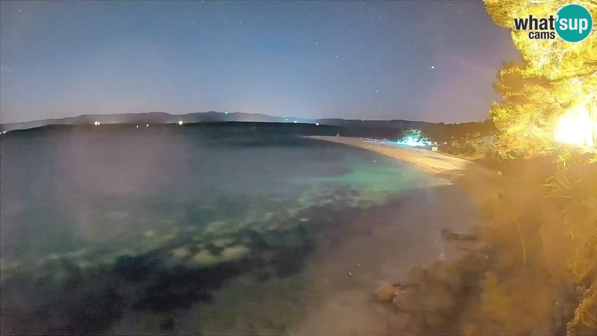 Webcam Bol Zlatni Rat – Vista en vivo desde la isla de Brač