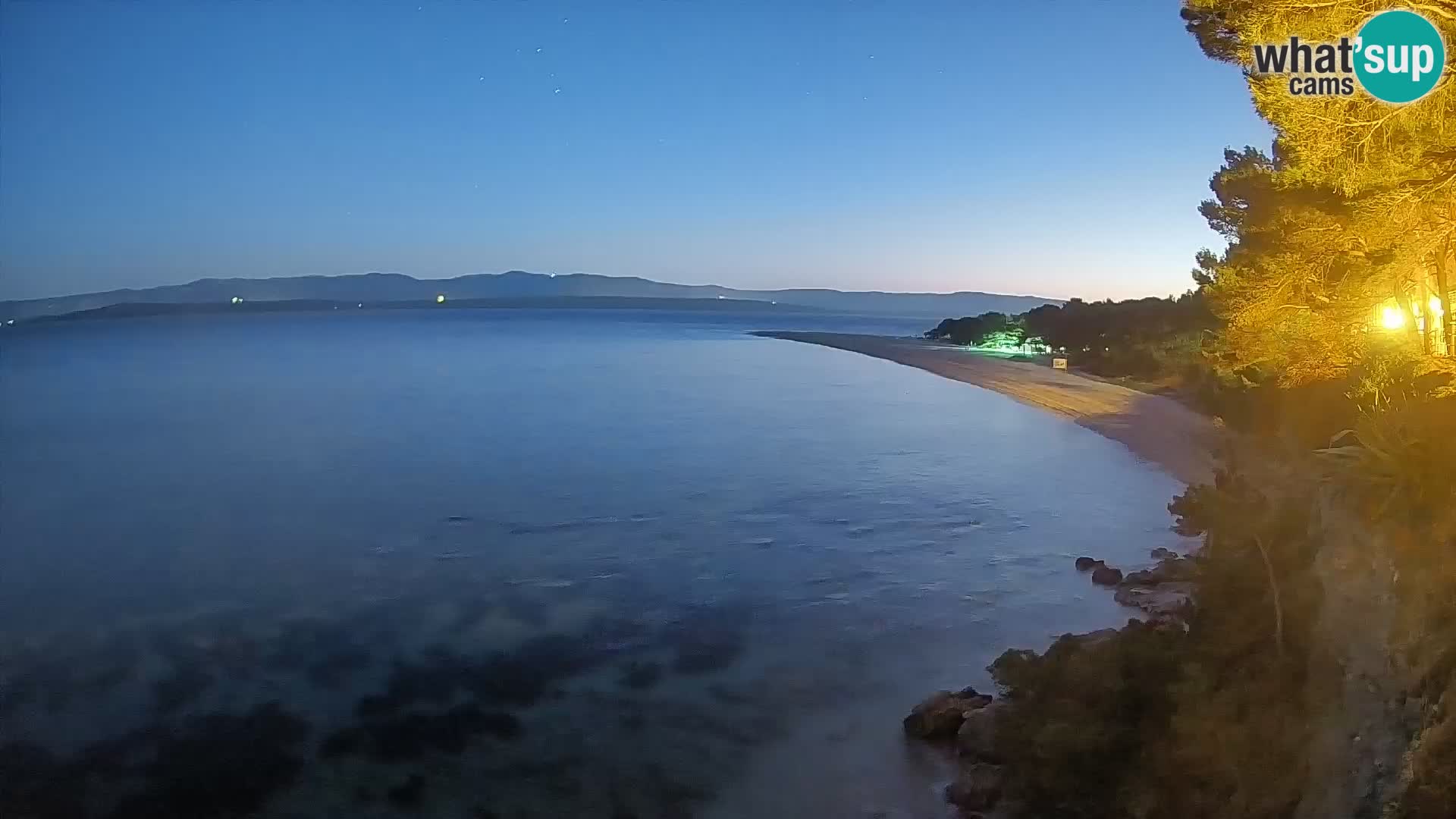 Webcam Bol Zlatni Rat – Vue en direct depuis l’île de Brač