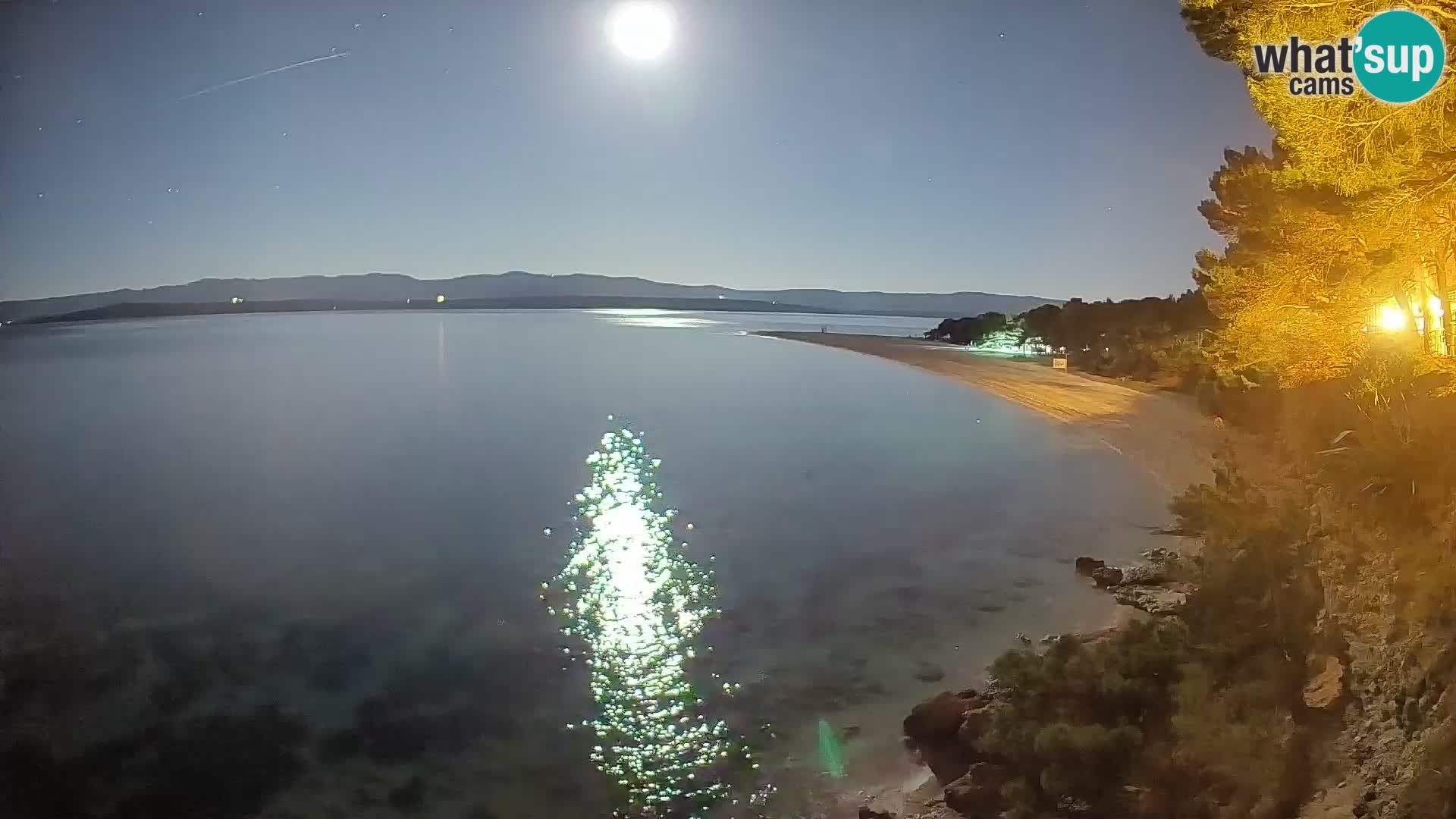 Webcam Zlatni Rat Bol – Liveblick vom berühmten Strand auf Brač